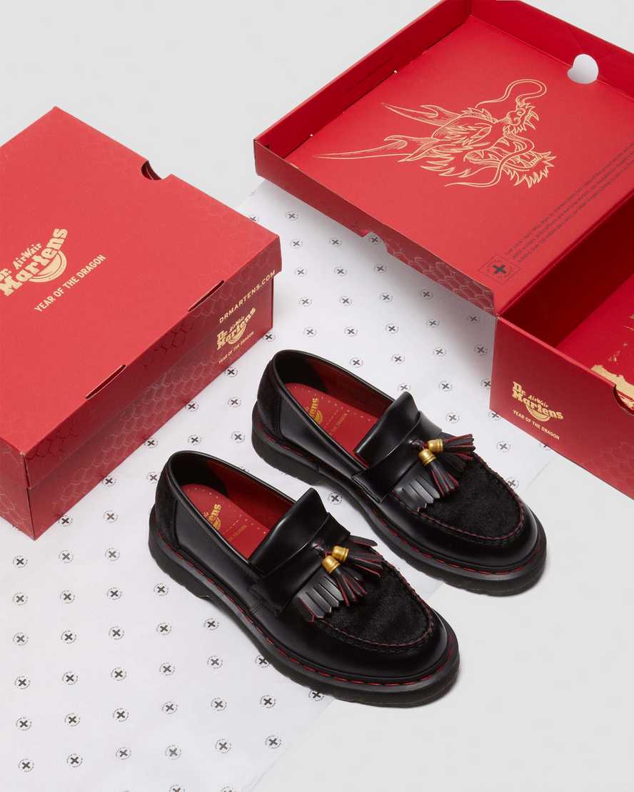 Adrian Year of the Dragon Hair-On-loafers med kvastAdrian Year of the Dragon Hair-On-loafers med kvast Dr. Martens