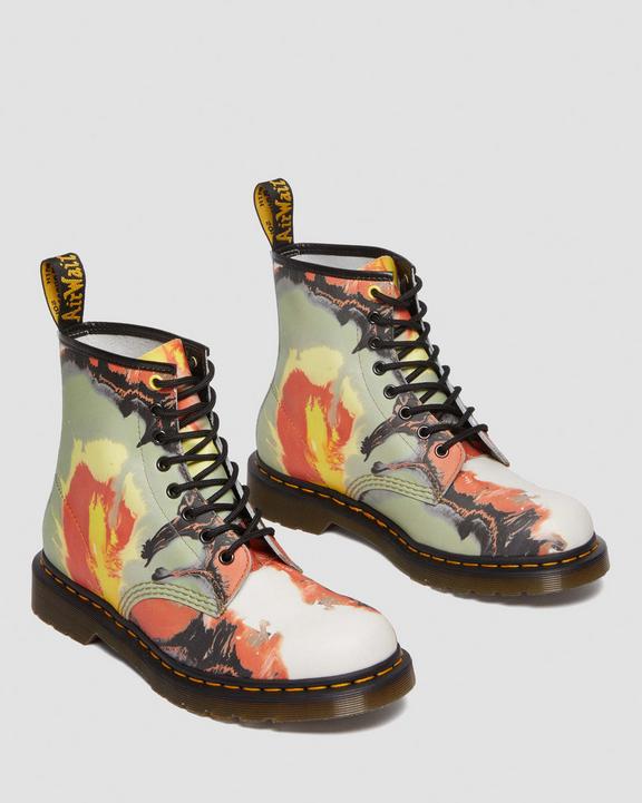 1460 Tate Volcanic Flare Leather Lace Up Boots1460 Tate 'Volcanic Flare' Leather Lace Up Boots Dr. Martens