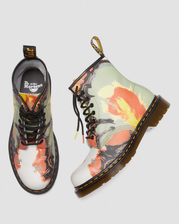 1460 Tate Volcanic Flare Leather Boots1460 Tate Volcanic Flare Leather Boots Dr. Martens