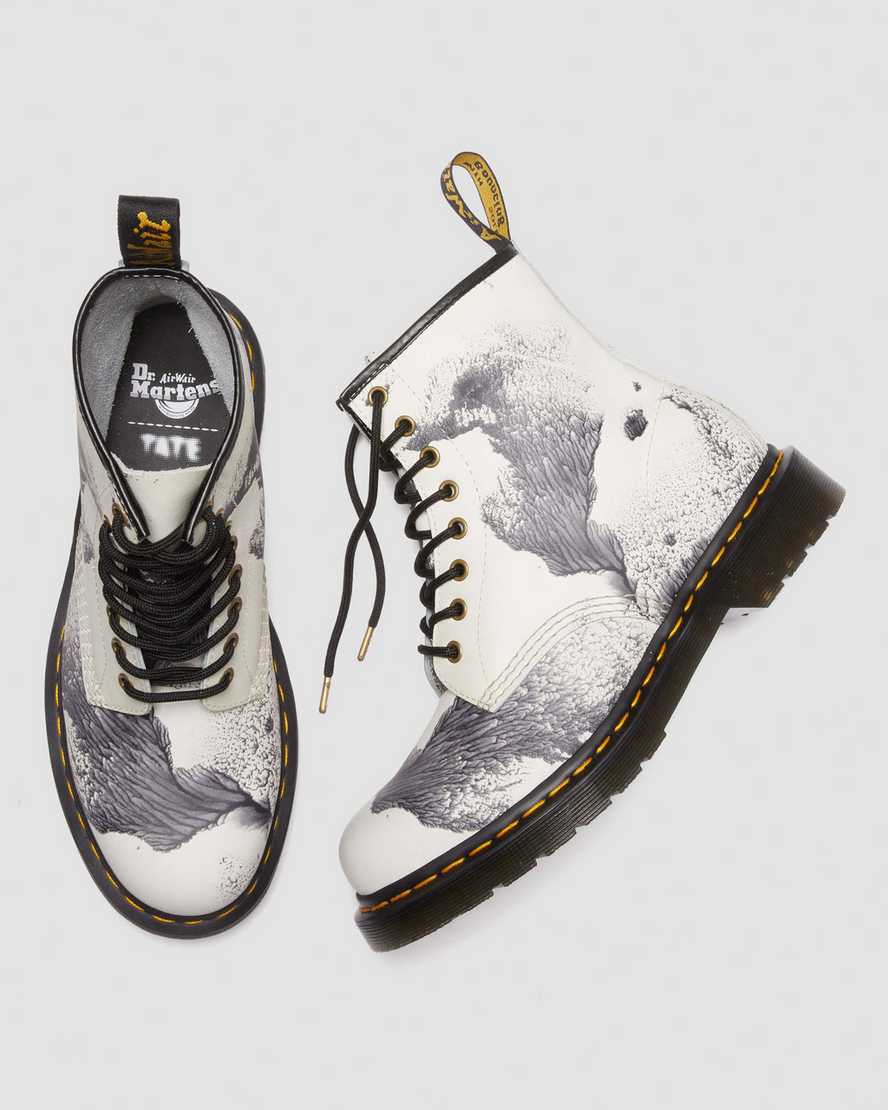 1460 Tate Decalcomania Leather Boots 1460 Tate Decalcomania Leather Boots Dr. Martens
