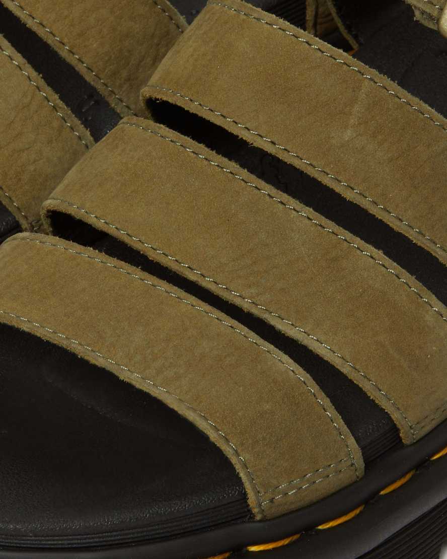 Blaire-sandaler i Tumbled Nubuck-læderBlaire-sandaler i Tumbled Nubuck-læder Dr. Martens