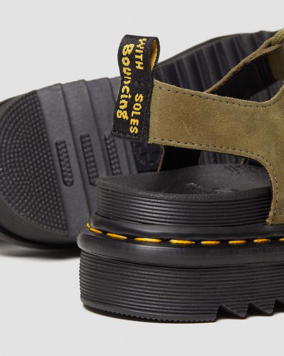 Nartilla Gladiator-sandaler i Tumbled Nubuck-læderNartilla Gladiator-sandaler i Tumbled Nubuck-læder Dr. Martens