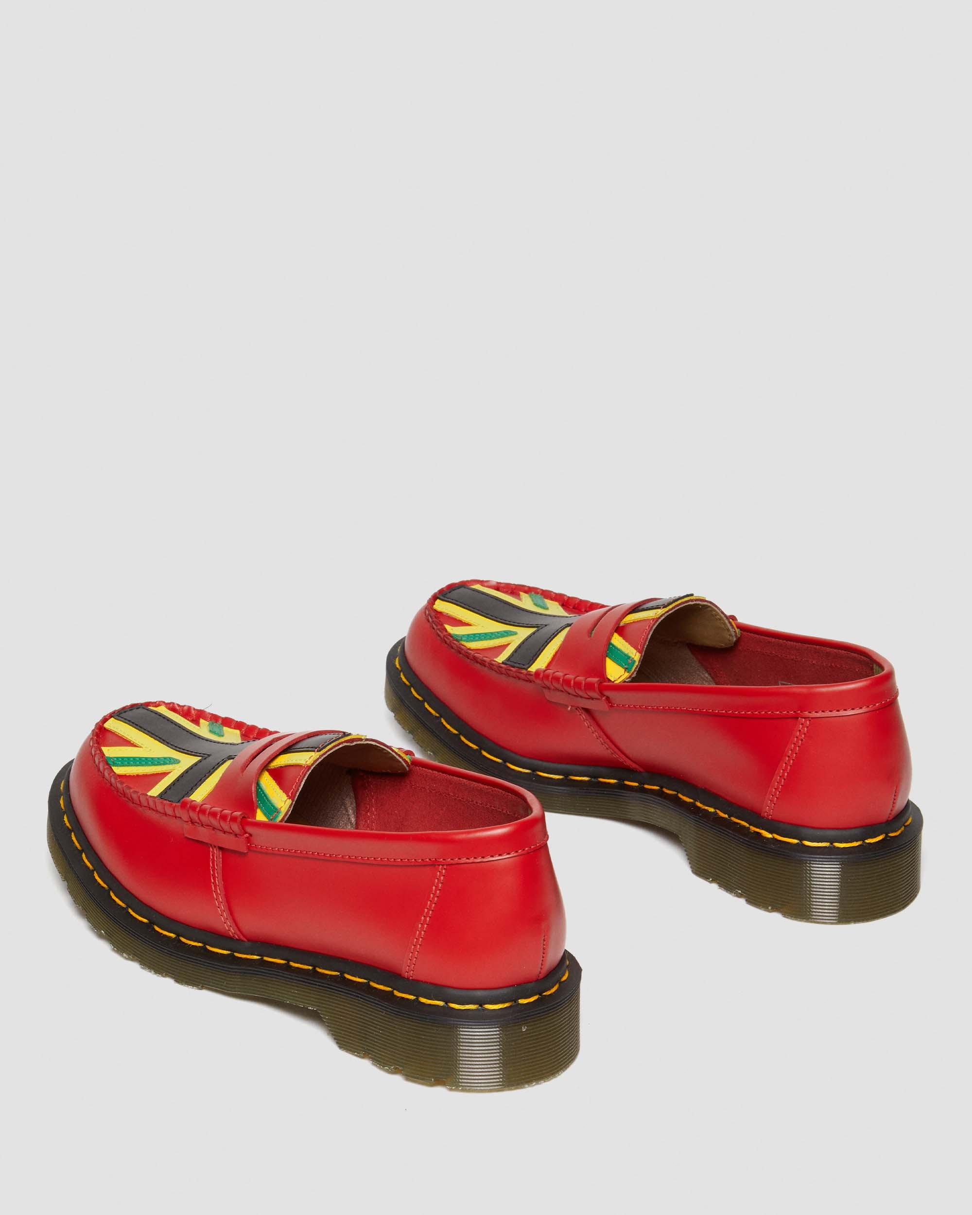 Penton Denim Tears Union-loafers i læder in Multi
