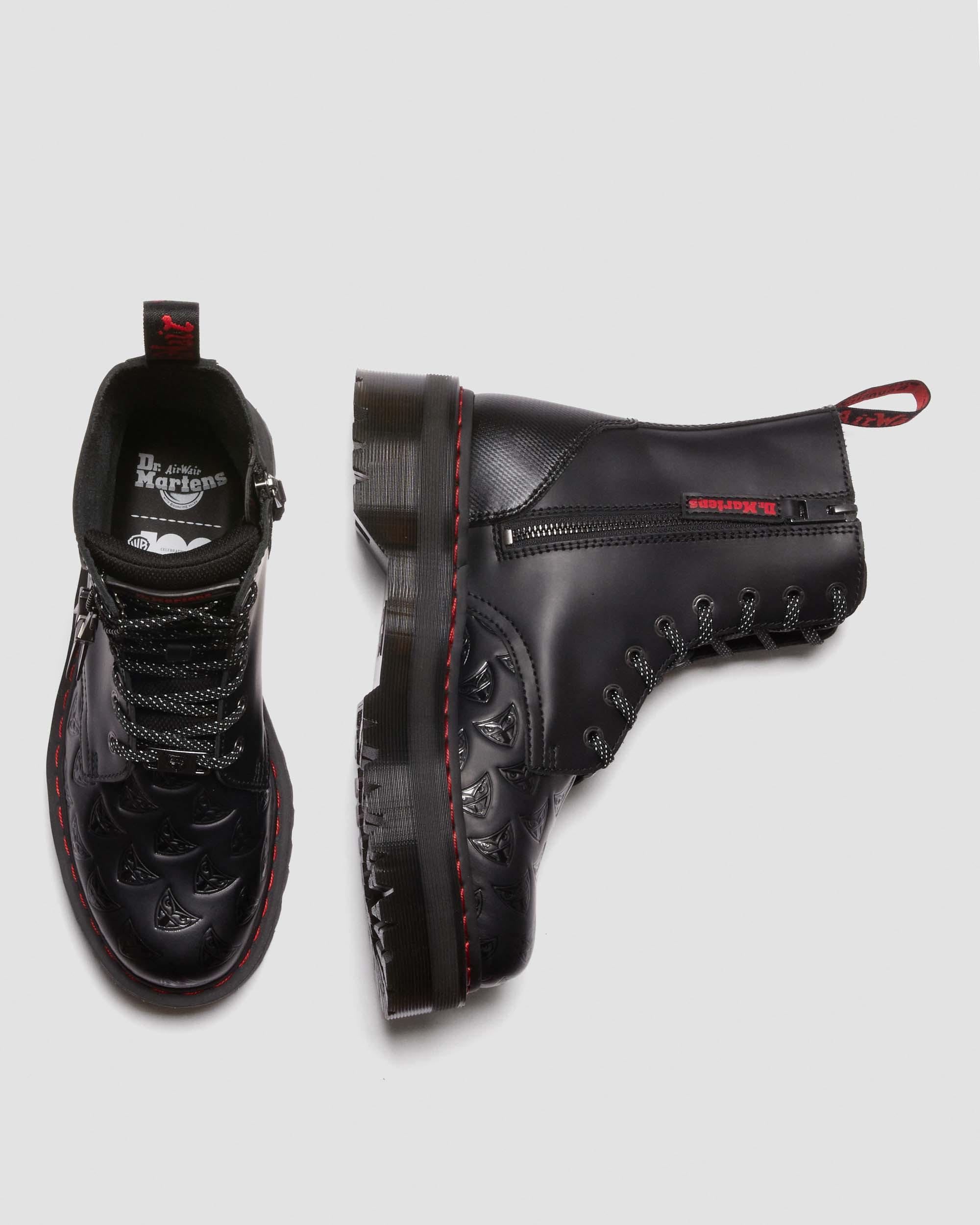 Jadon Blade Runner Leather Boots in Black