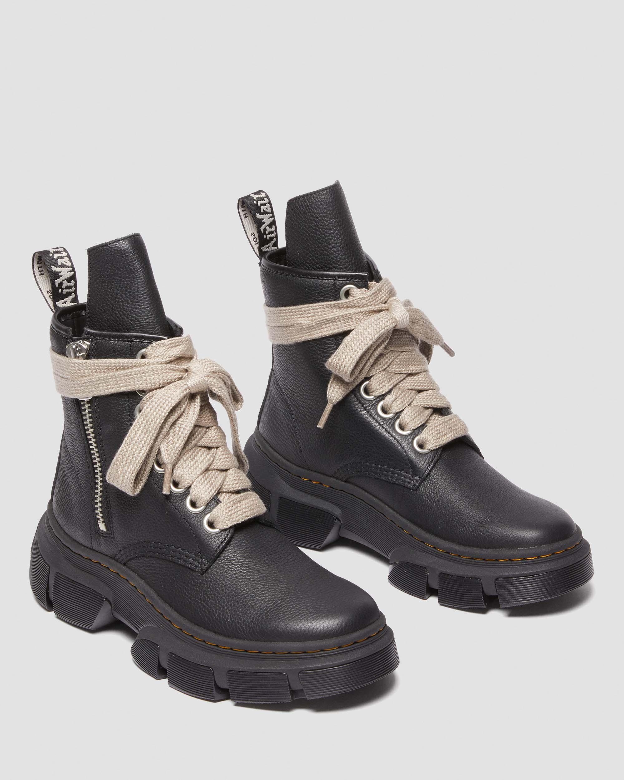 DR MARTENS 1460 Rick Owens DMXL Leather Lace Up Boots