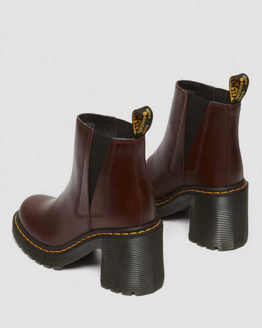 Spence Leather Flared Heel Chelsea-nilkkuritSpence Leather Flared Heel Chelsea-nilkkurit Dr. Martens