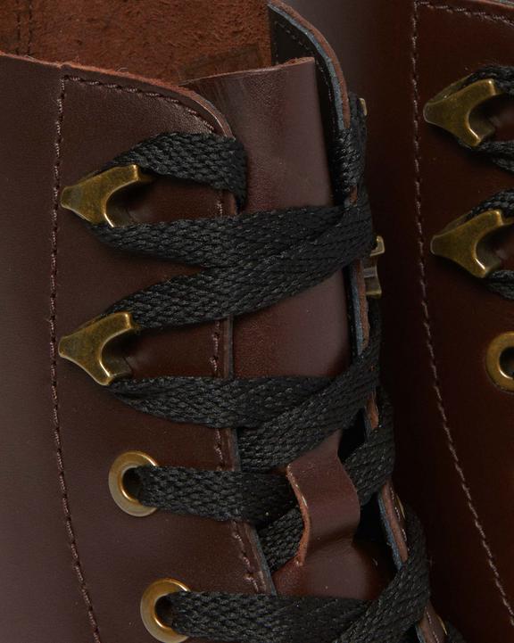 Jesy-læderstøvler med bred hælJesy-læderstøvler med bred hæl Dr. Martens