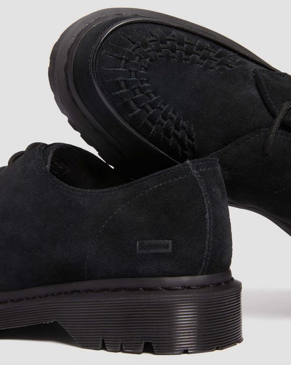 Ramsey Supreme Suede Creepers in Black Analine | Dr. Martens Ramsey Supreme Suede Creepers in Black Analine | Dr. Martens