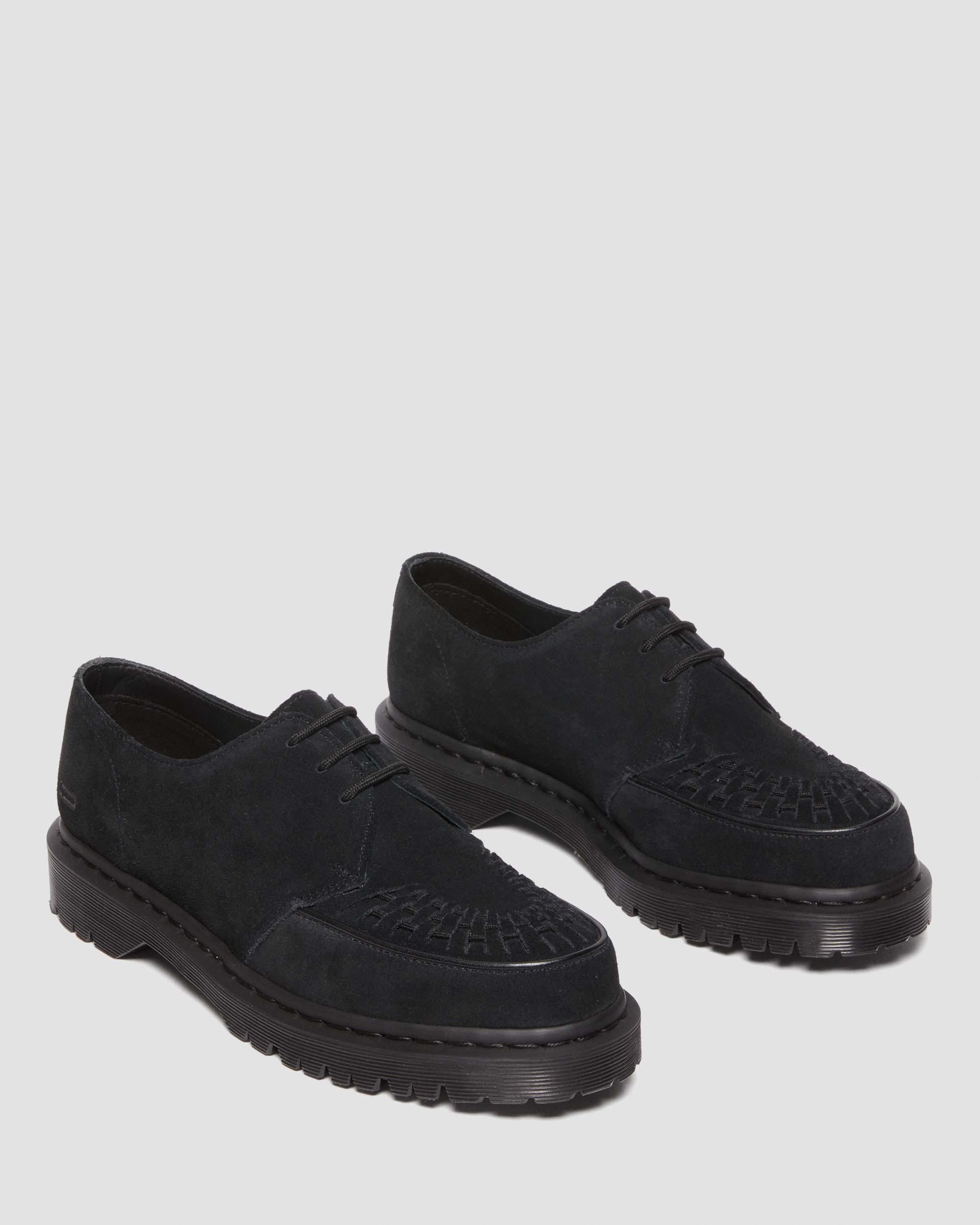 Ramsey Supreme Suede Creeper Shoes in BLACK | Dr. Martens™