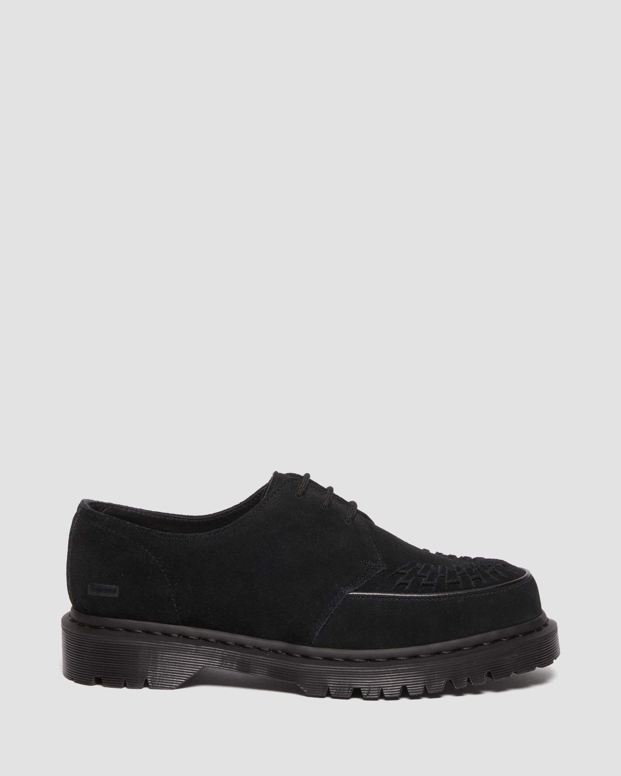 Ramsey Supreme Suede Creeper Shoes in BLACK | Dr. Martens™