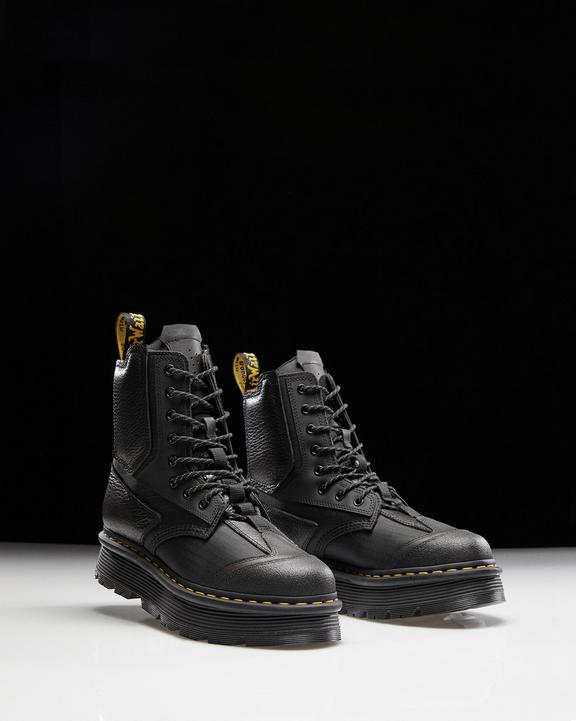 1460 Beta Zebzag Platform Boots in Black | Dr. Martens 1460 Beta Zebzag Platform Boots in Black | Dr. Martens