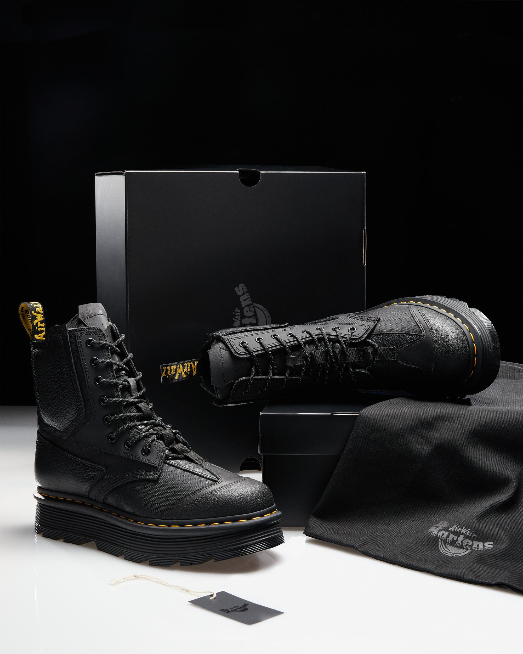1460 Beta Zebzag Boots in Black
