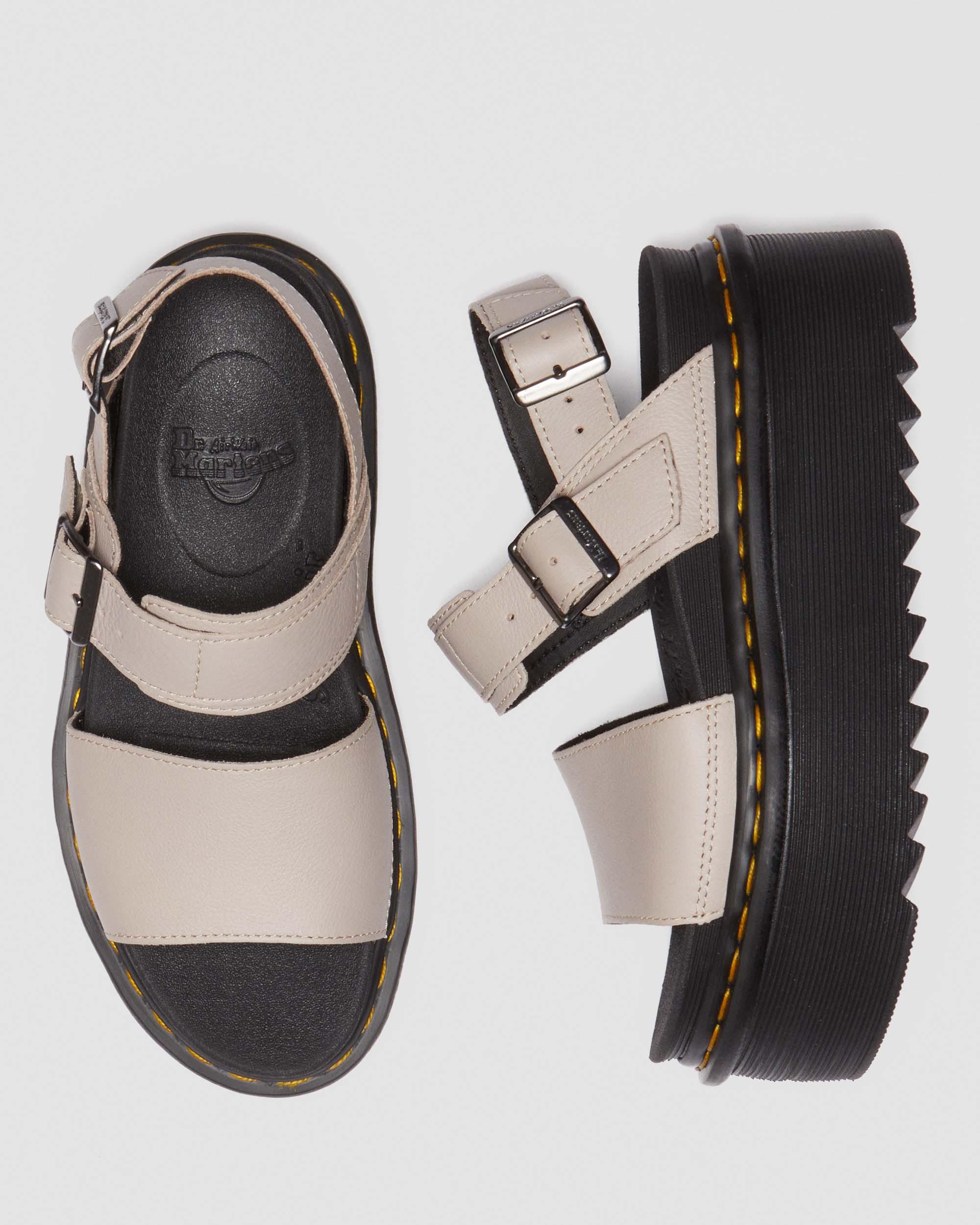 Voss Pisa Leather Platform Sandals in | Dr. Martens