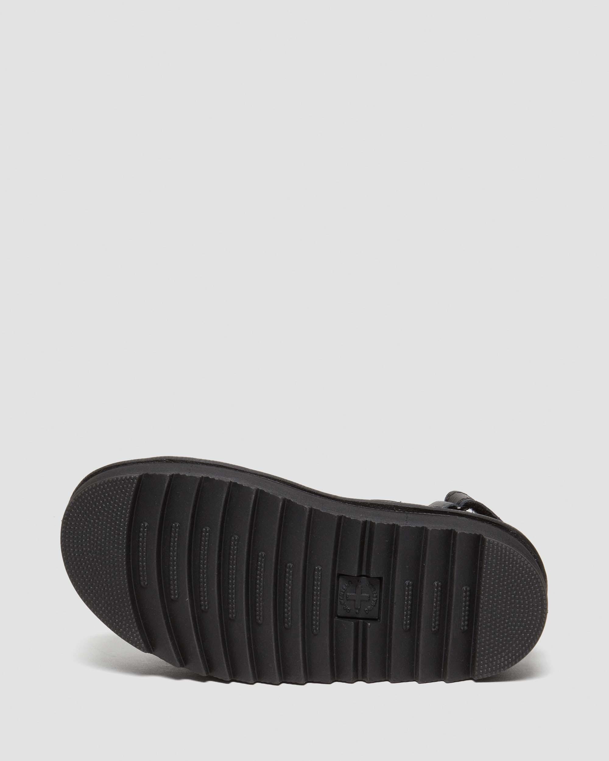 Shop Dr. Martens' Kimber Ii Logo Webbing Sandals In Black