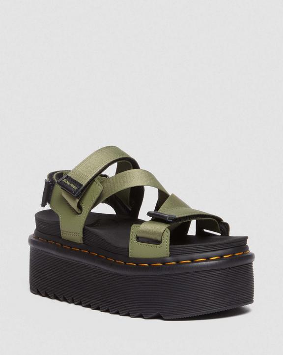 Kimber II Logo Webbing SandalsKimber II Logo Webbing Sandals Dr. Martens