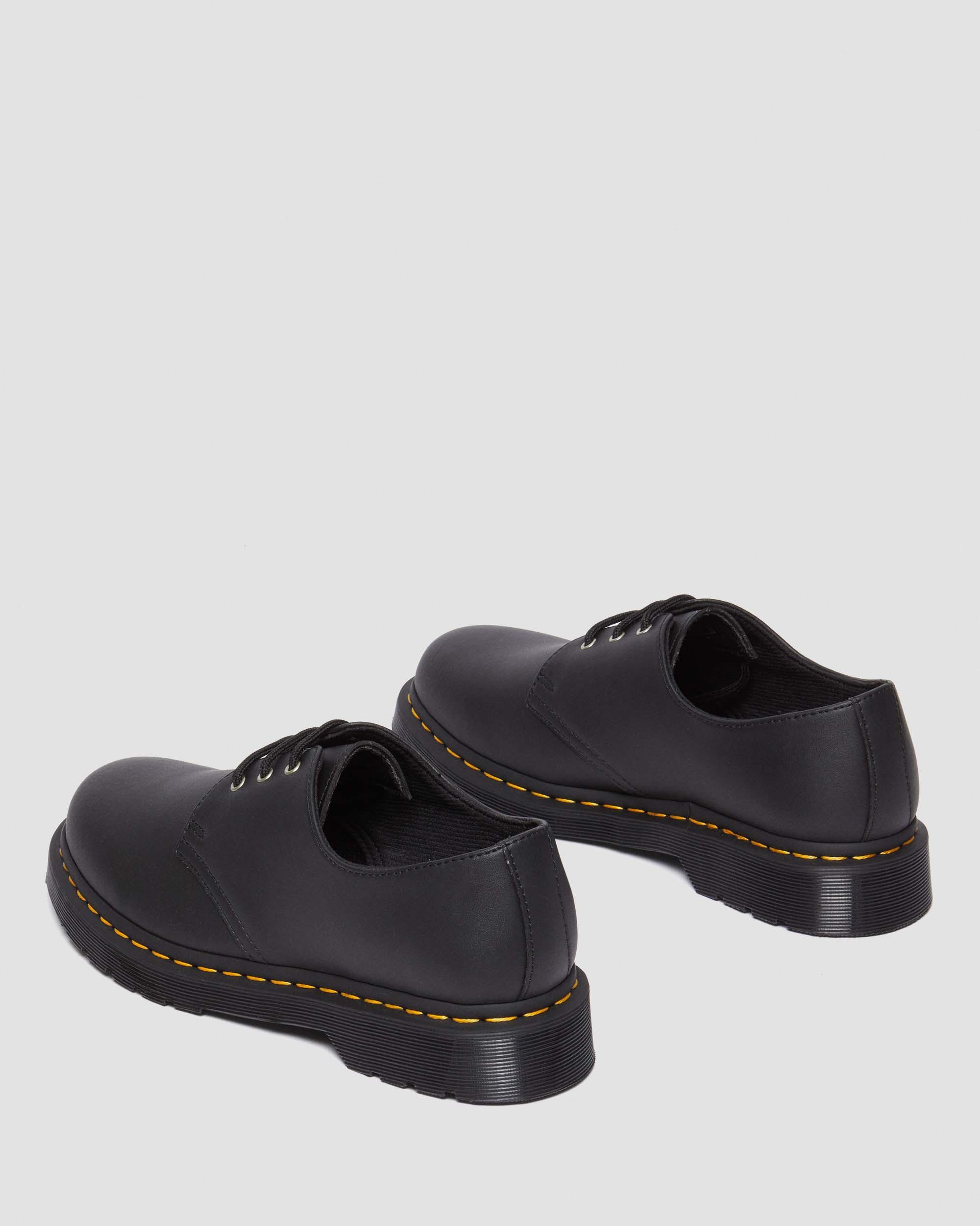 1461 Genix Nappa Reclaimed Leather Oxford Shoes in Black