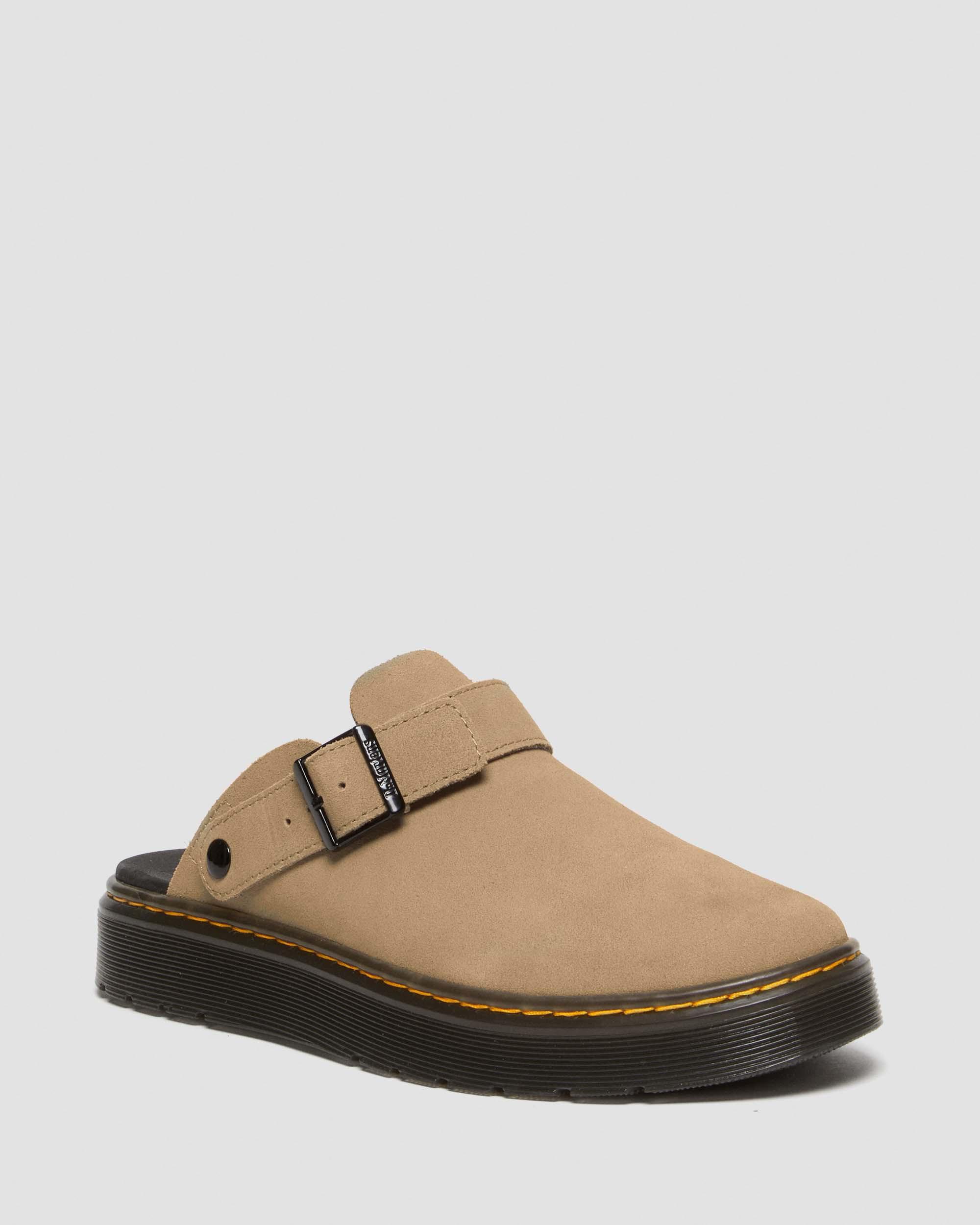 Mules en daim Carlson in Savannah Tan