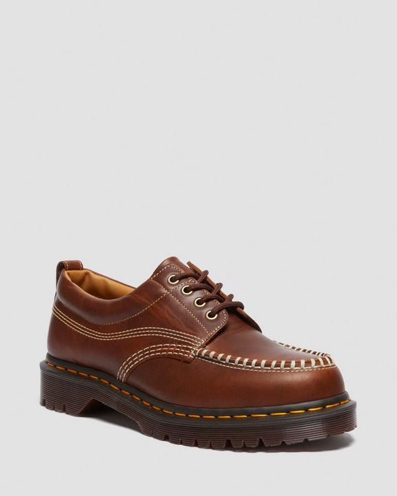 Lowell Leather Moc Toe Shoes in Butterscotch | Dr. Martens Lowell Leather Moc Toe Shoes in Butterscotch | Dr. Martens