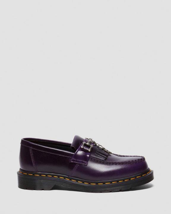 Adrian Snaffle Bone Charm Tassel Loafers in | Dr. Martens Adrian Snaffle Bone Charm Tassel Loafers in | Dr. Martens