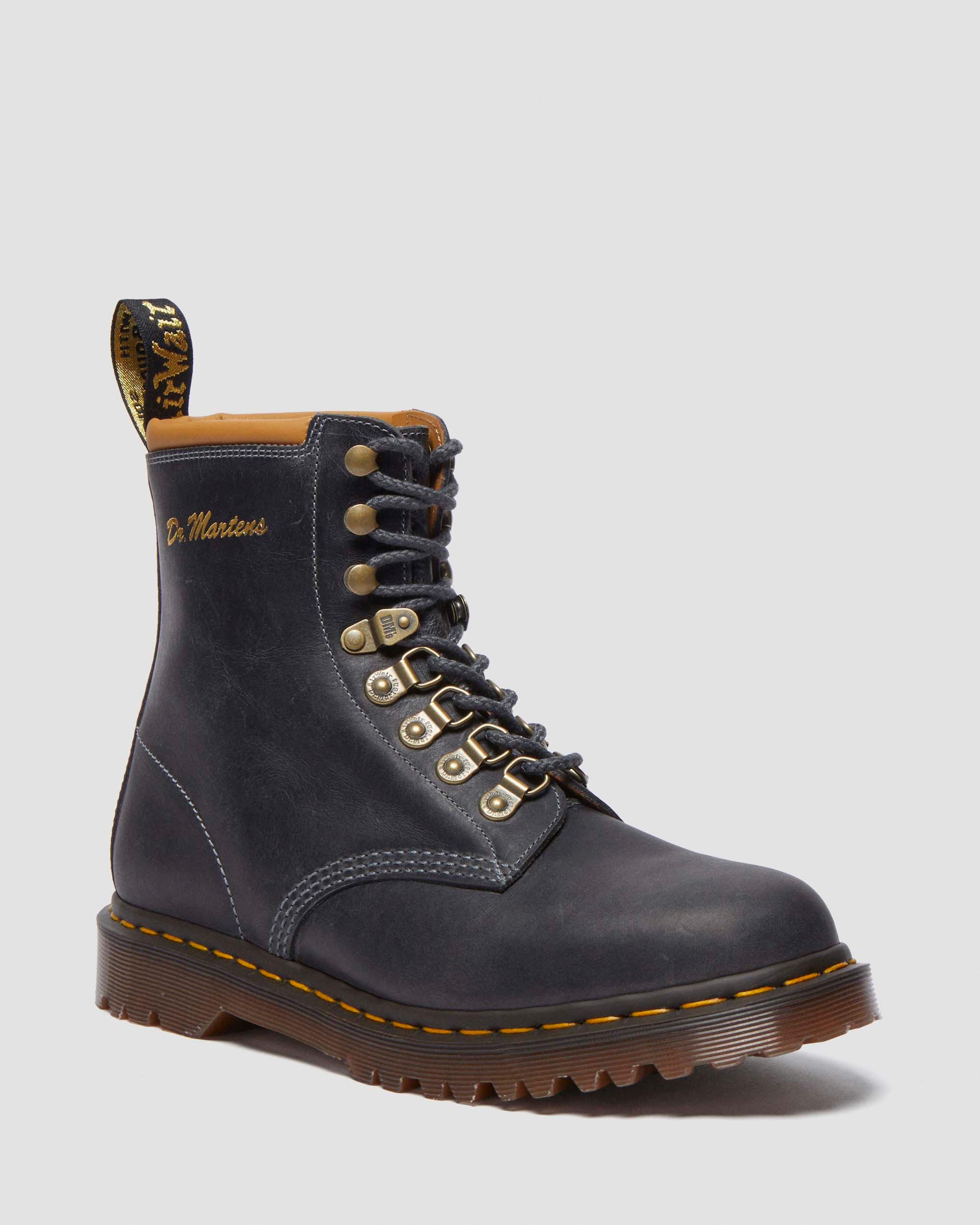1460 Collar Made in England Phoenix Leather Lace Up Boots in