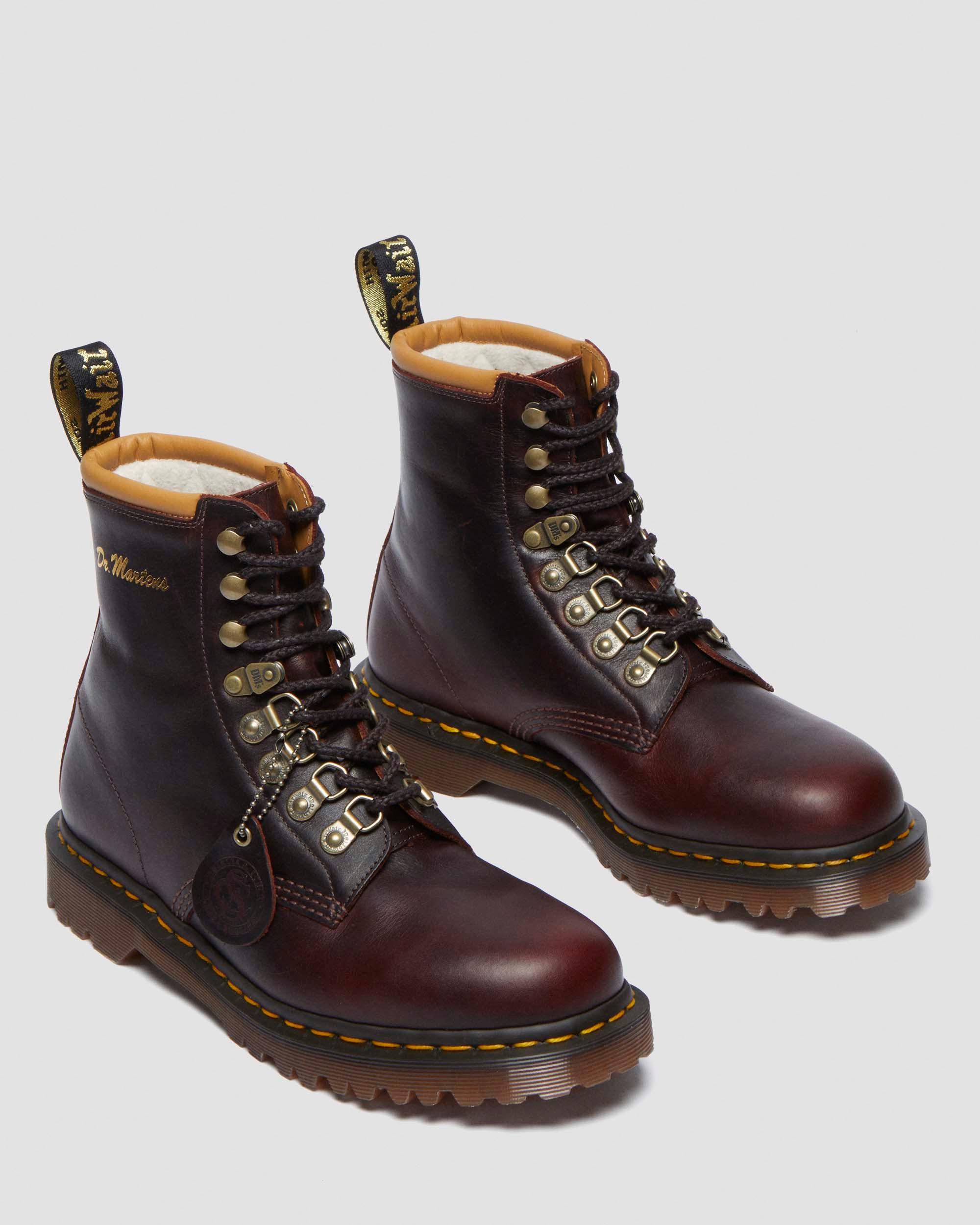 1460 Collar Made in England Phoenix Leather Lace Up Boots in POLO