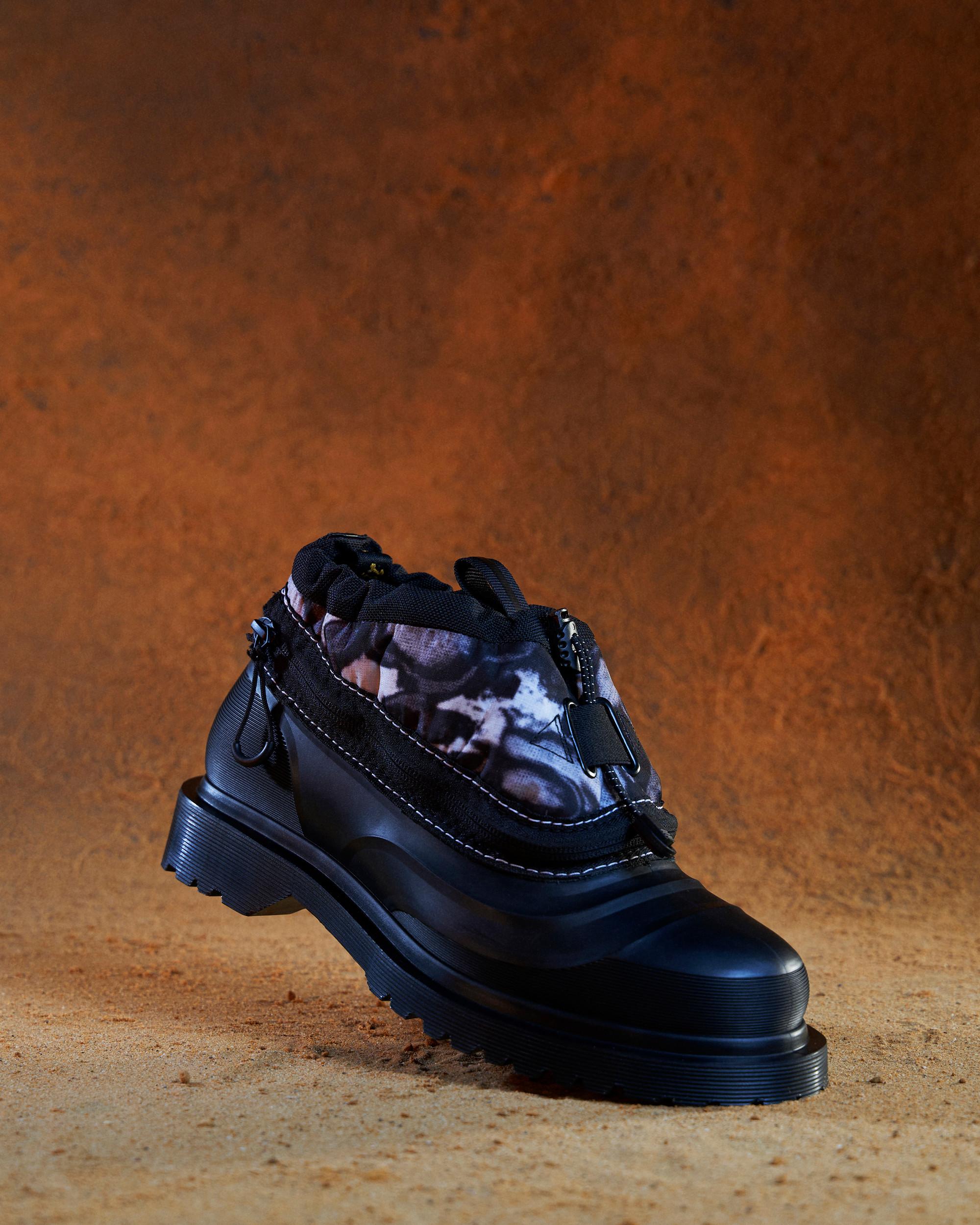 Shop Dr. Martens' Leder 14xx Sub Schuhe Mit Abnehmbarer Gamasche In Schwarz