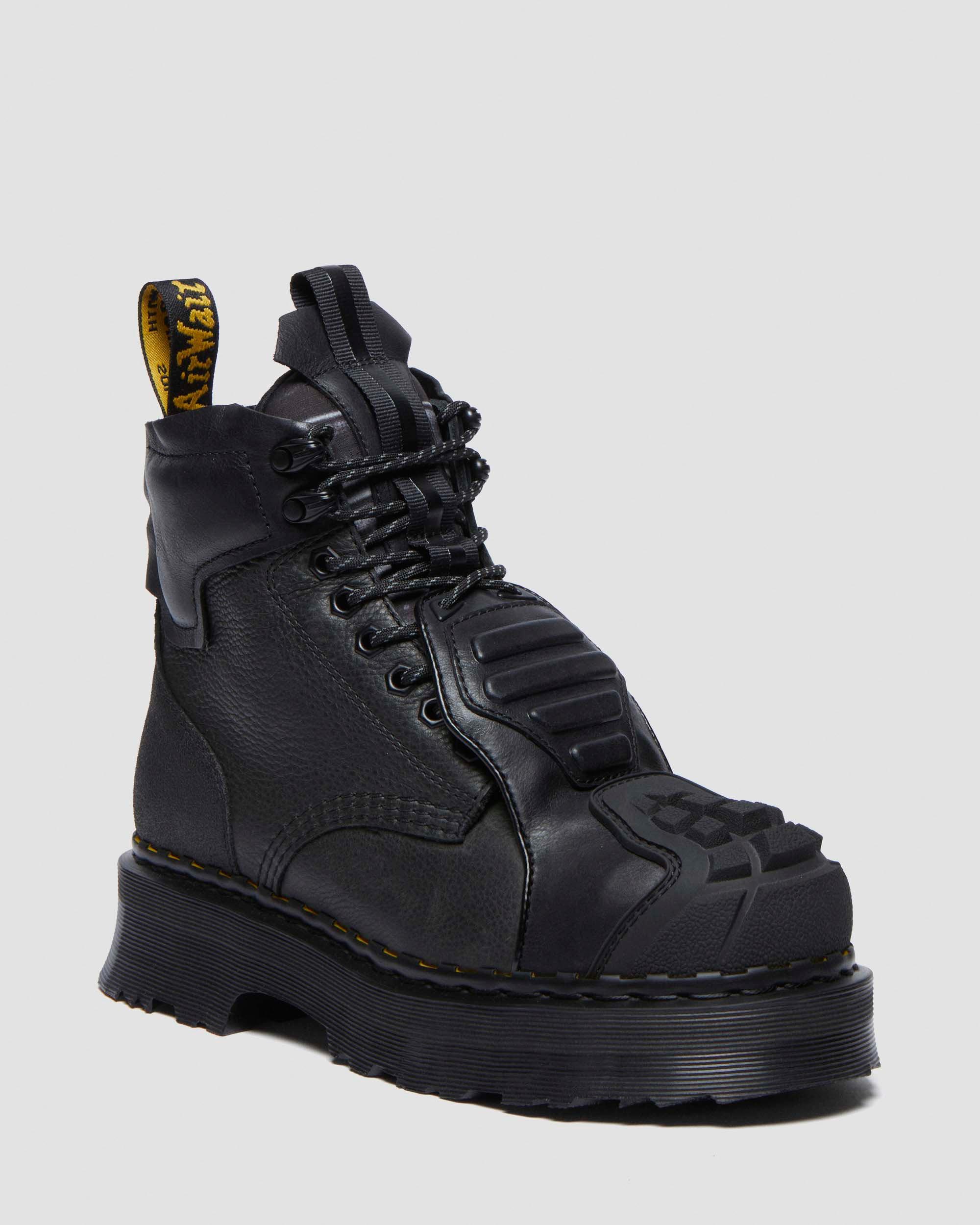 1460 Protect Leather Lace Up Boots in BLACK | Dr. Martens™