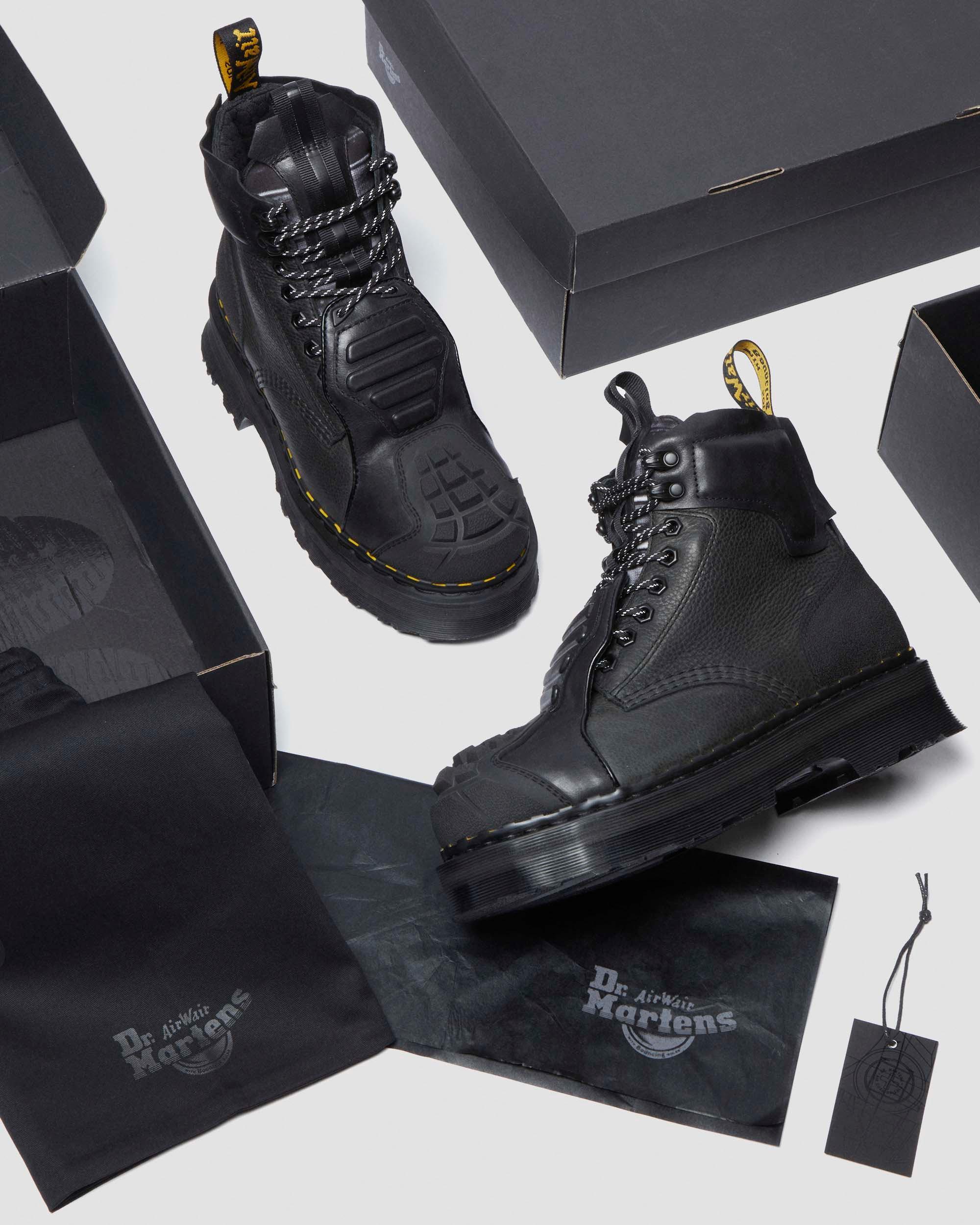 1460 Protect snörkängor i läder in Svart