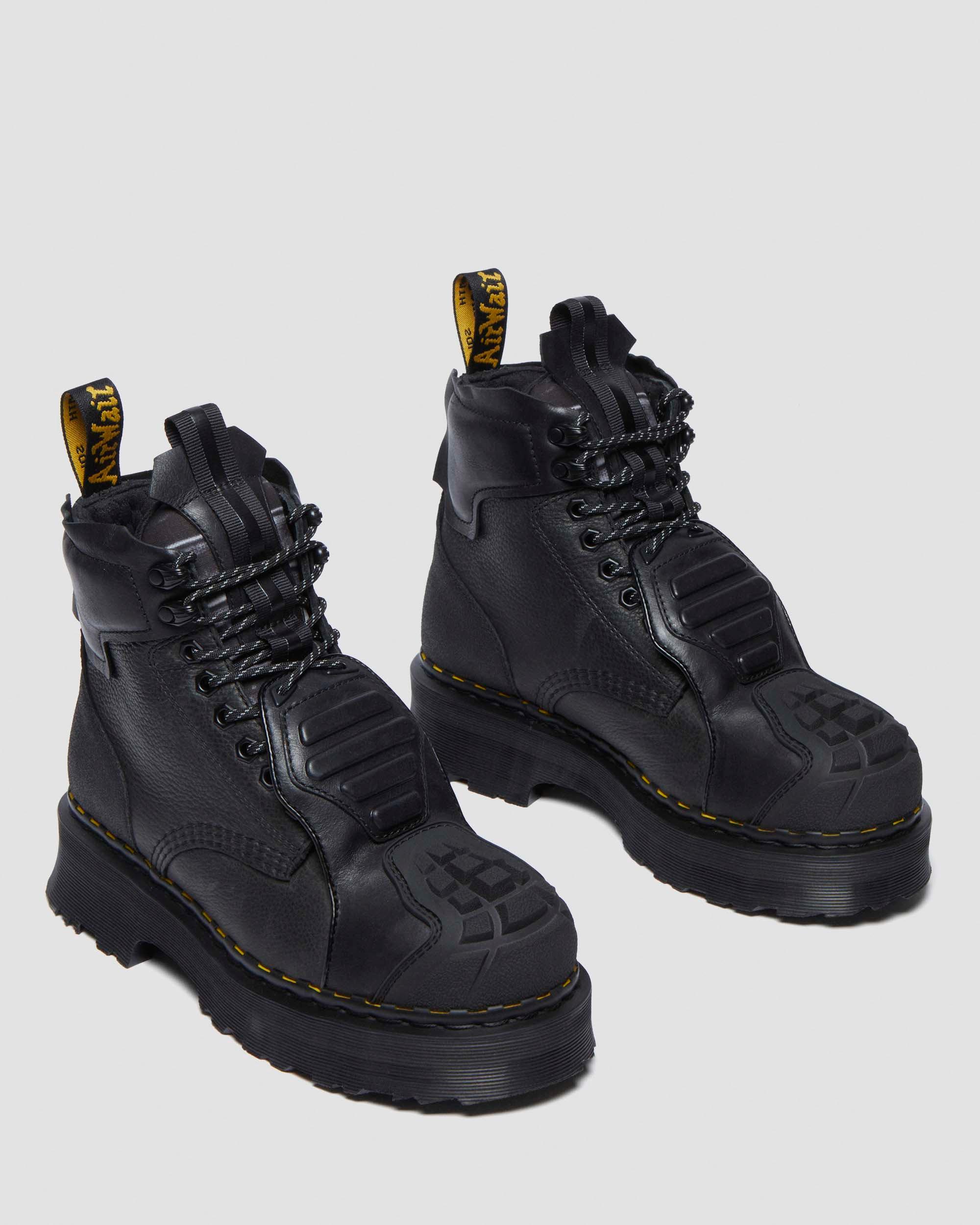 1460 Protect Leather Lace Up Boots in BLACK | Dr. Martens™