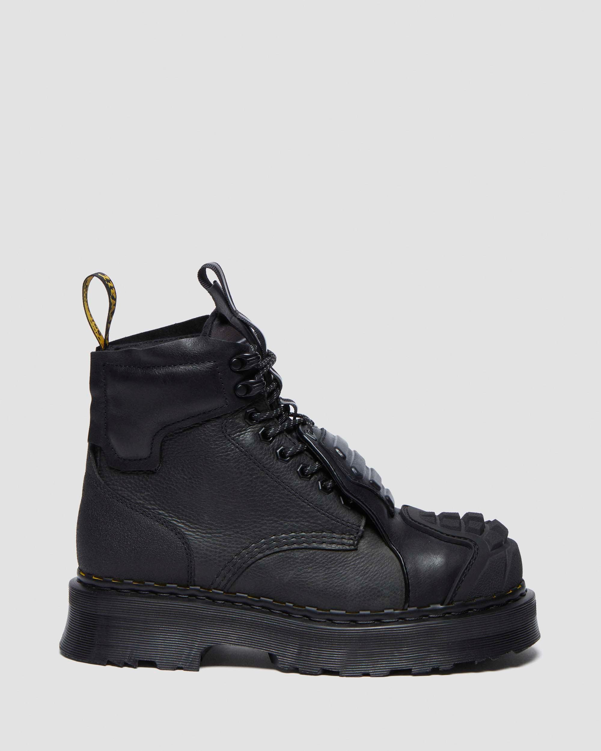 1460 Protect Leather Lace Up Boots in BLACK | Dr. Martens™
