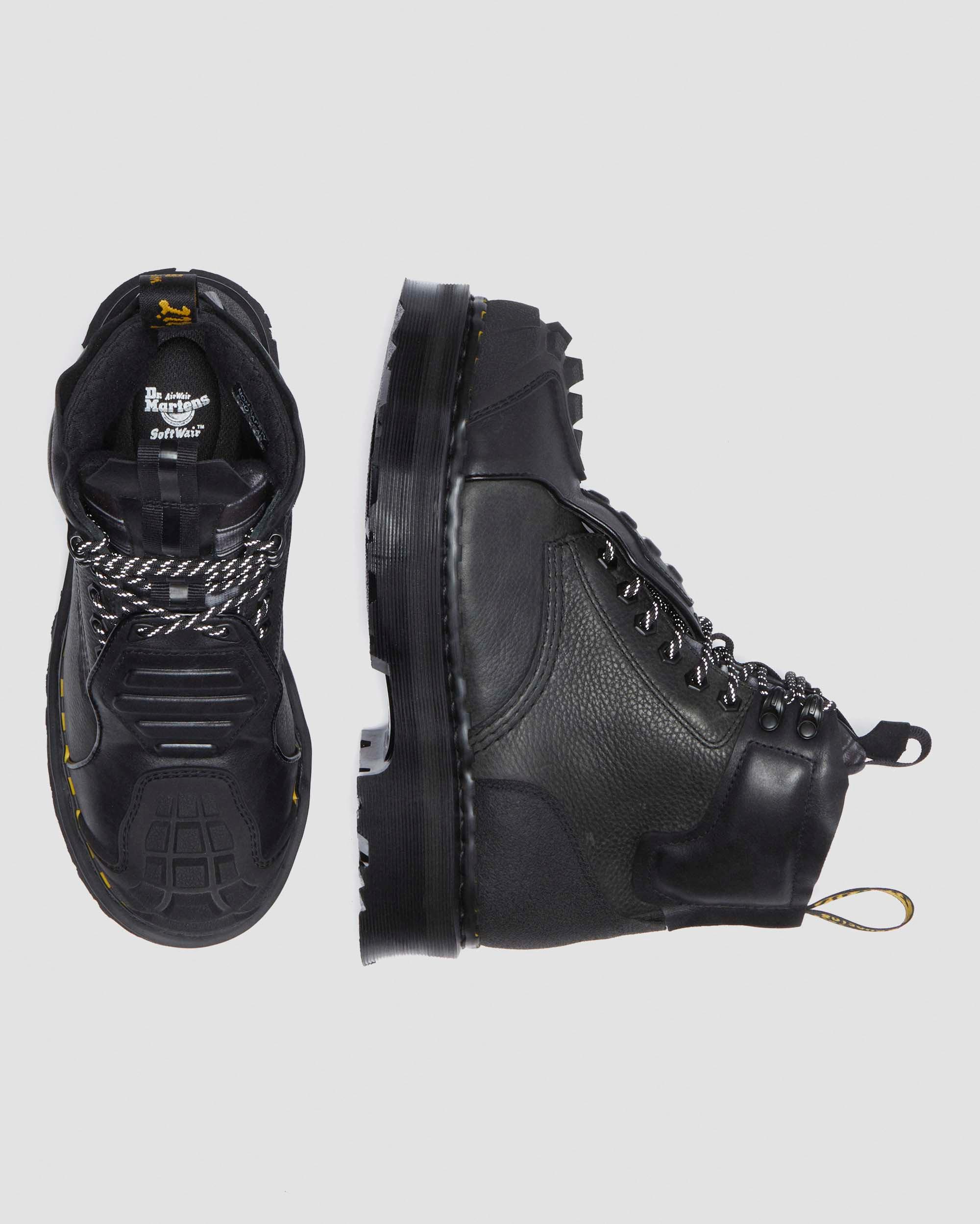1460 Protect Leather Lace Up Boots in BLACK | Dr. Martens™