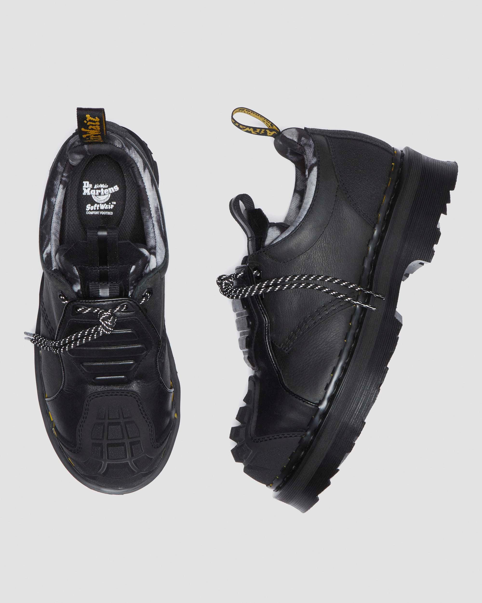 1461 Protect Leather Oxford Shoes in Black