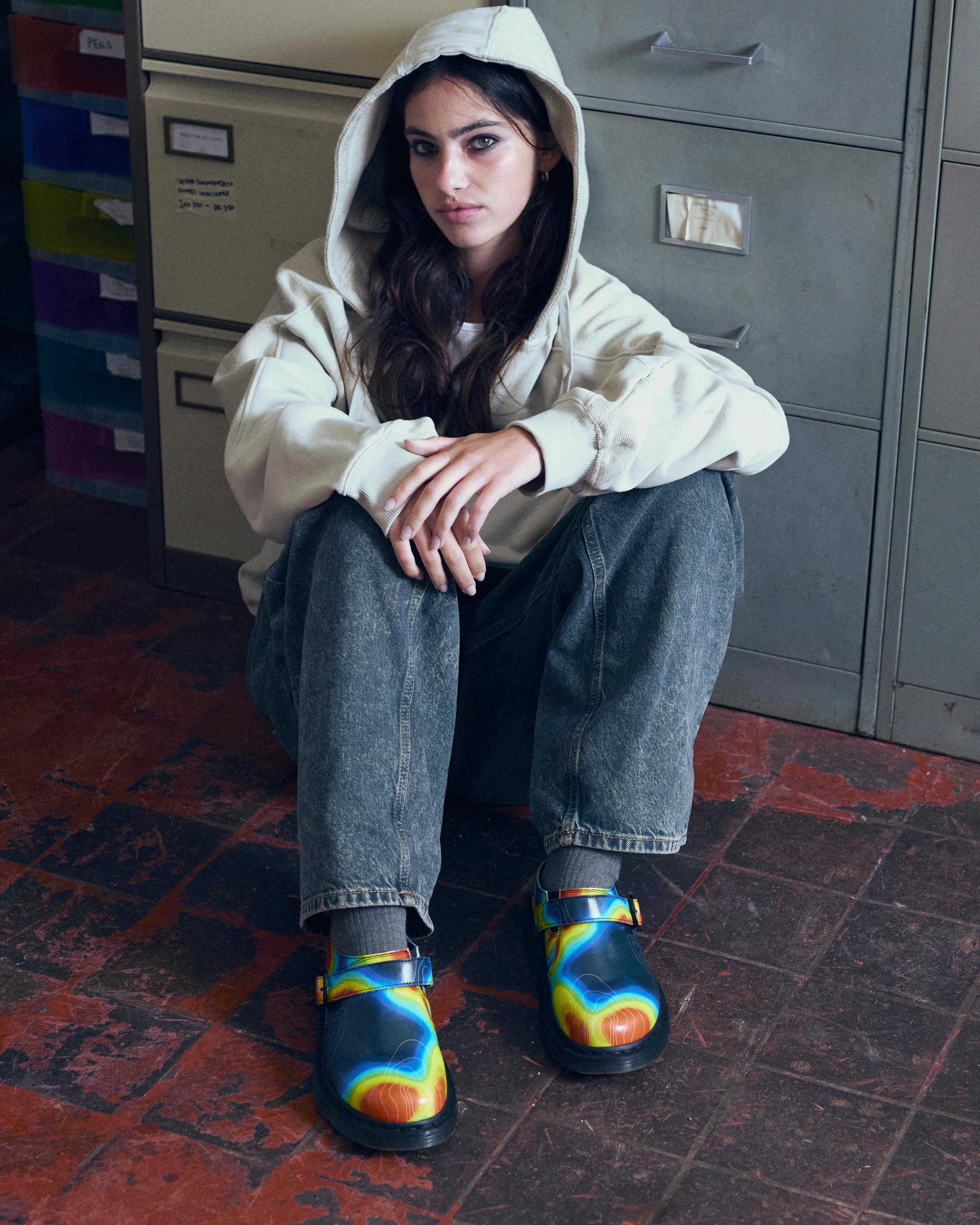 Dr Martens★1461 GENIX NAPPA★3ホール 1461 Platform Genix Nappa Reclaimed Leather Oxford Shoes in