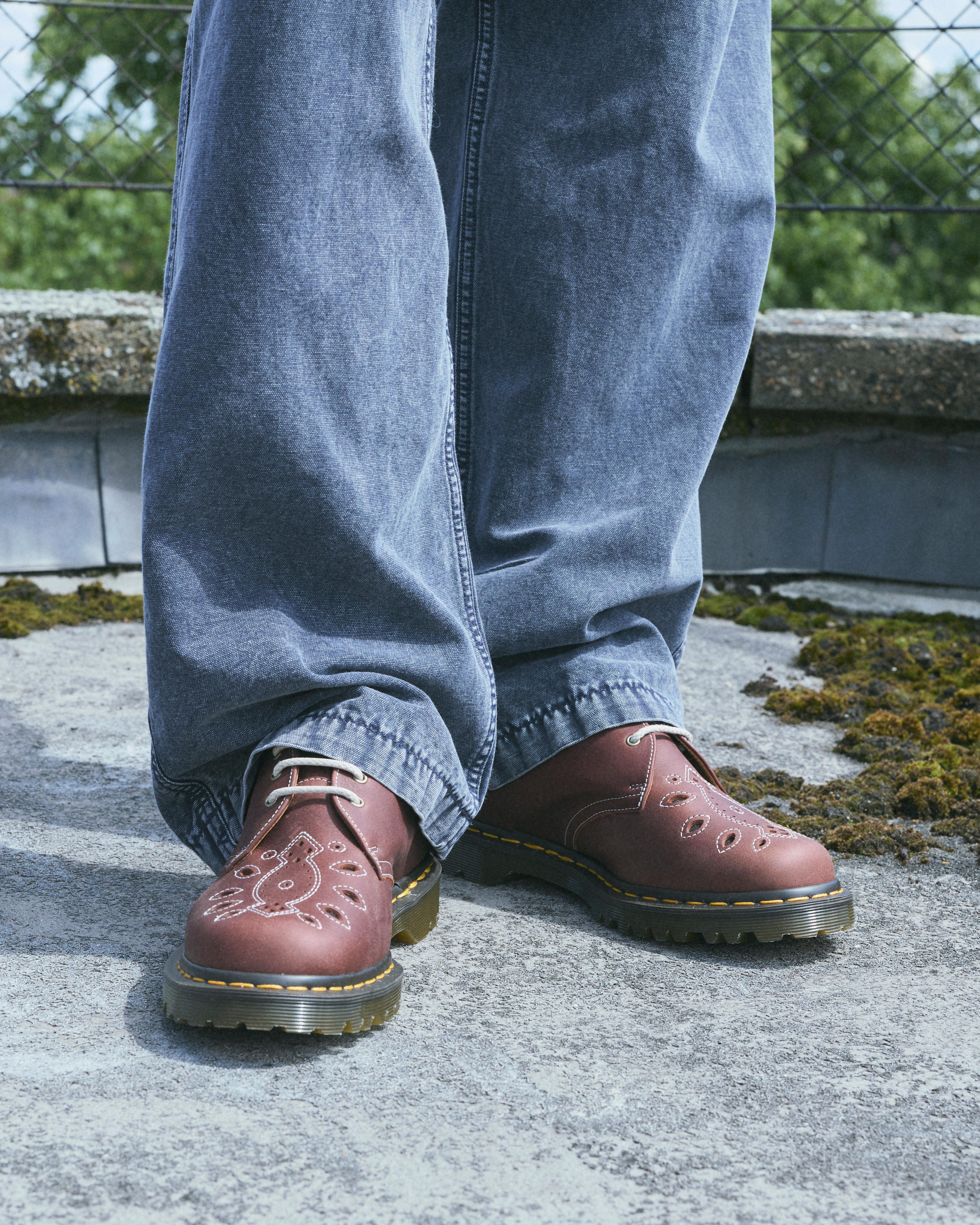 1461 Made in England Desert Oasis Suede Oxford Shoes in | Dr. Martens
