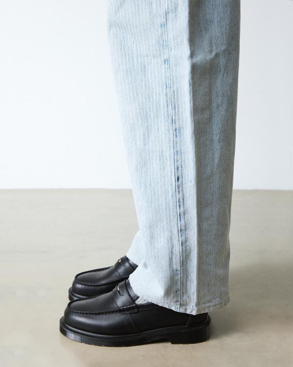 Penton Leather Loafer in Black | Dr. Martens Penton Leather Loafer in Black | Dr. Martens