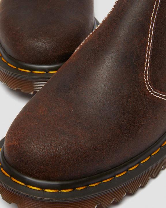 2976 Made in England Wax Commander Chelsea Boots in Brown 2976 Made in England Wax Commander Chelsea Boots in Brown