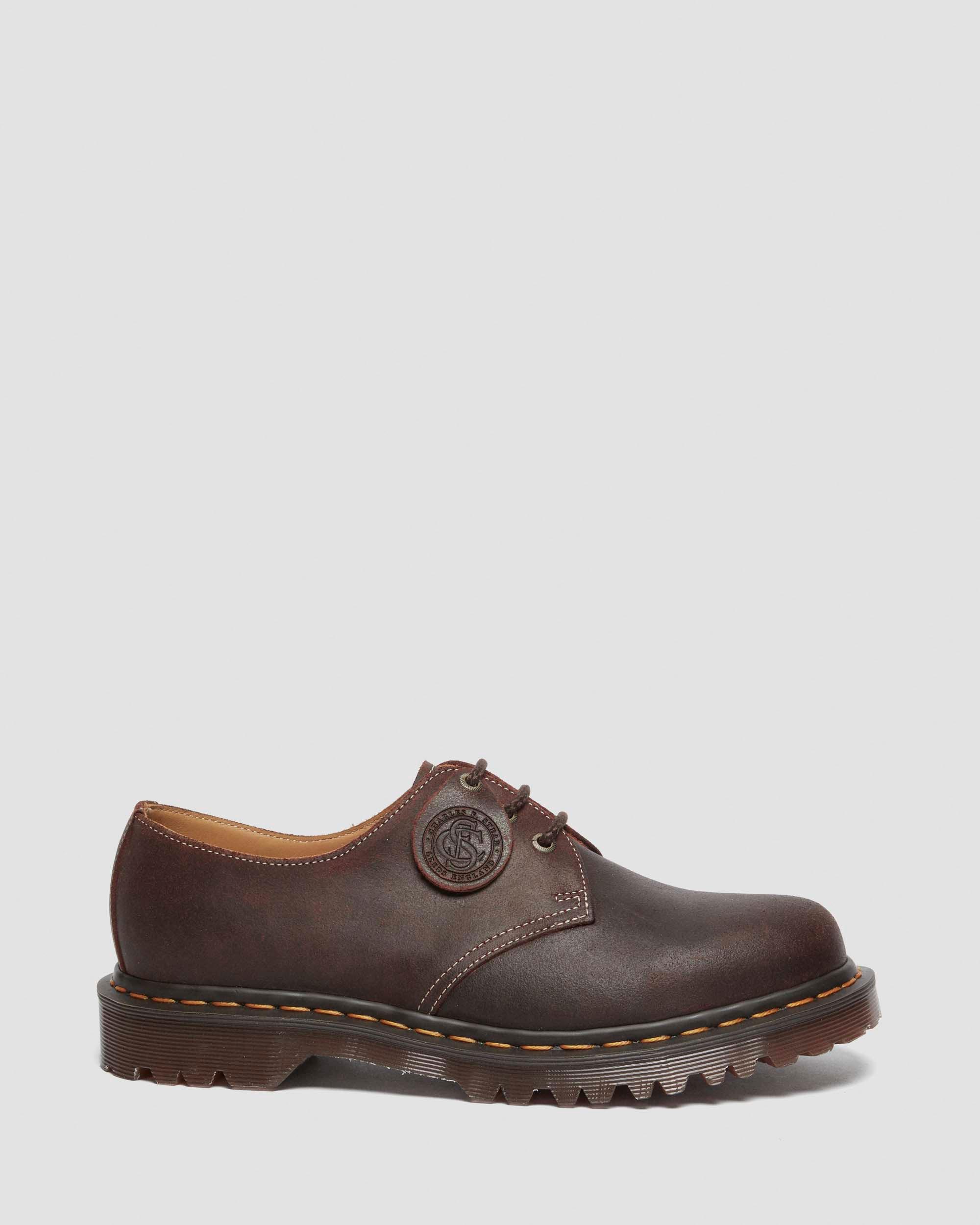 Shop Dr. Martens' 1461 Made In England Commander Oxford Shoes In Brown