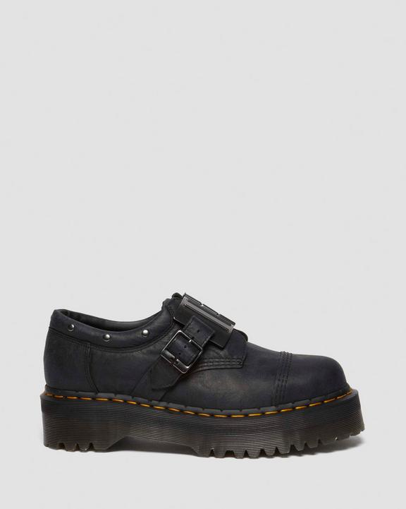 8053 Quad Hinge Platform Causal Shoes in Black | Dr. Martens 8053 Quad Hinge Platform Causal Shoes in Black | Dr. Martens