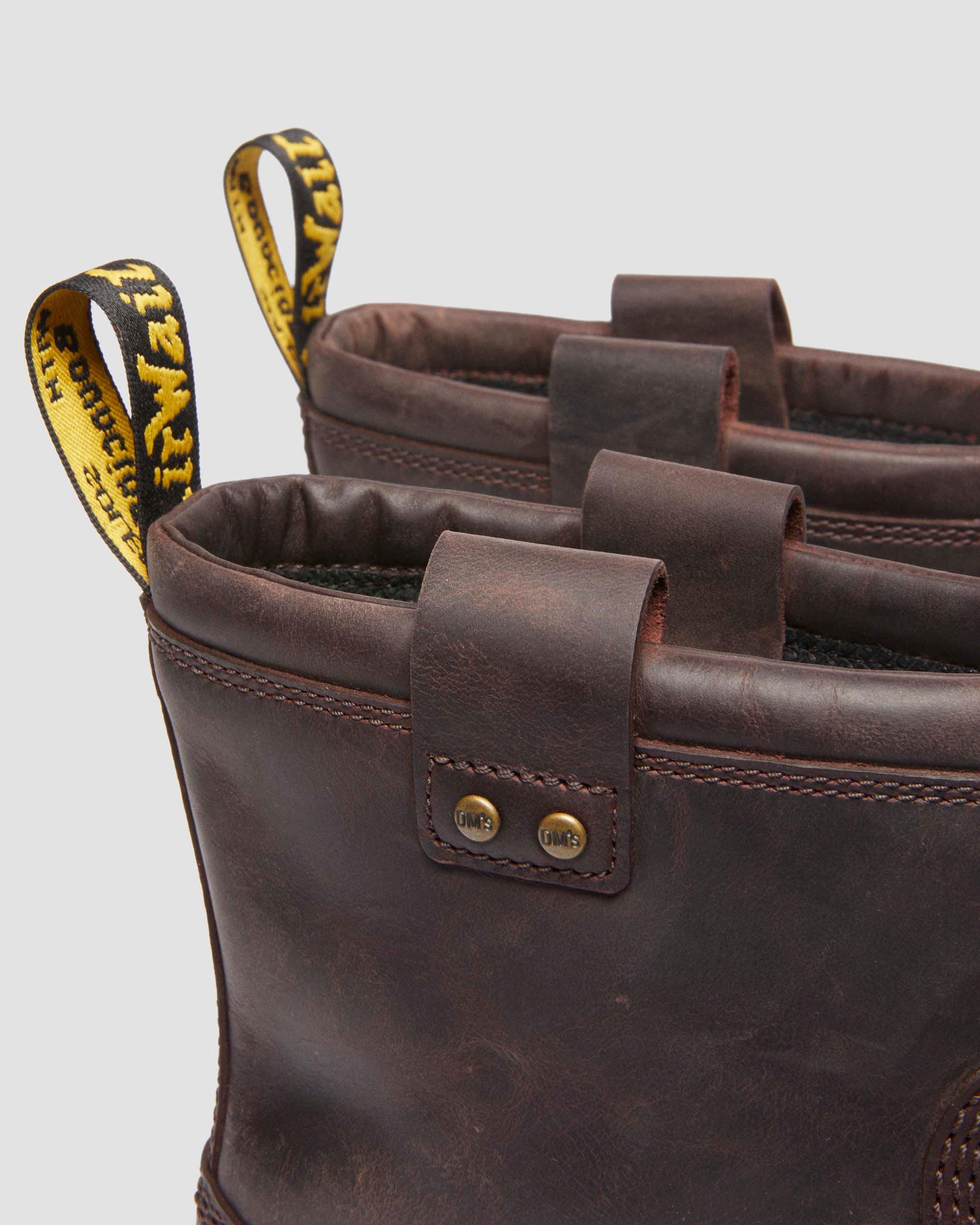 Anistone Lo Leather Biker Boots | Dr. Martens ReWair display picture 3
