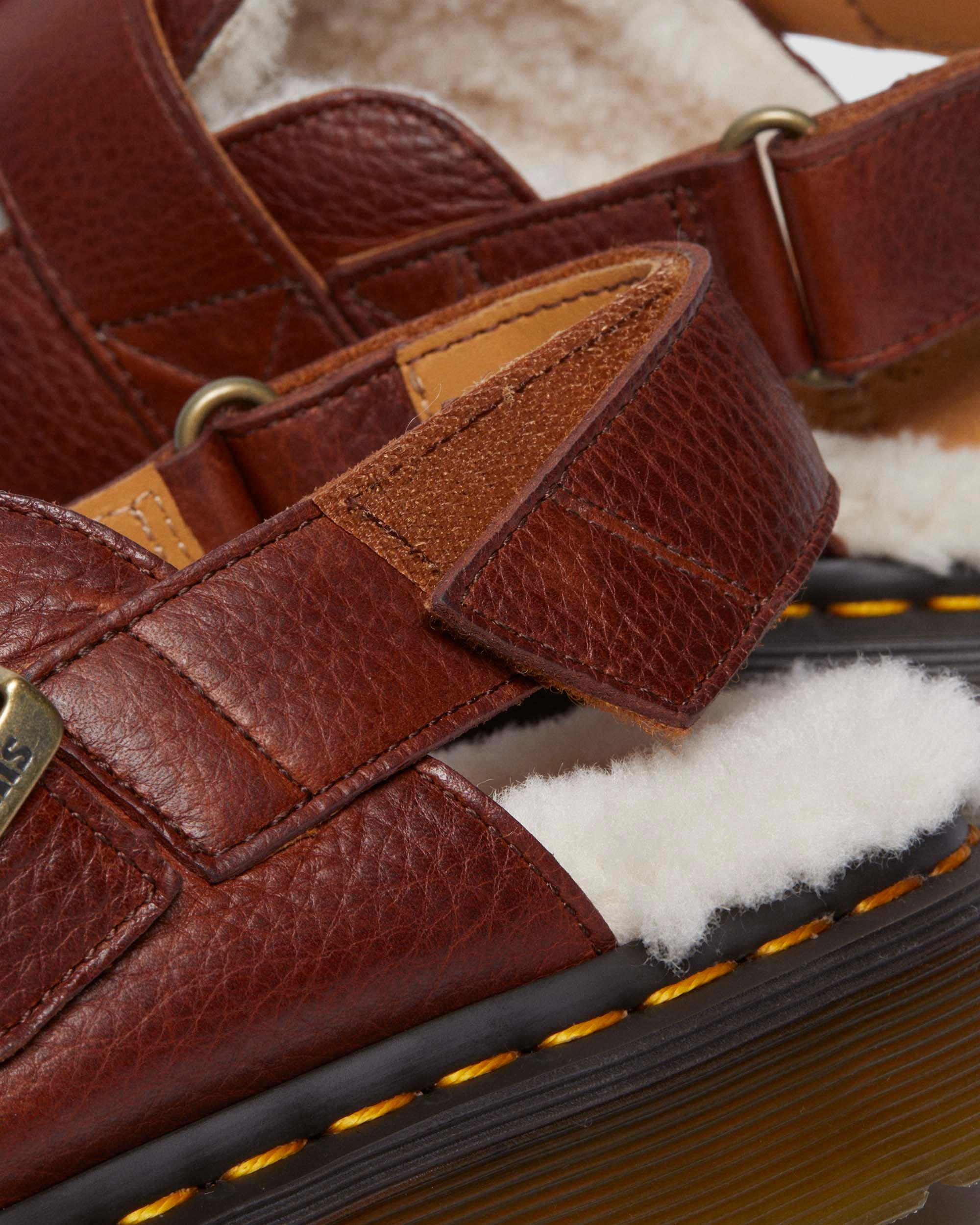 Jorge II Ambassador Faux Fur Lined Slingback Mules | Dr. Martens