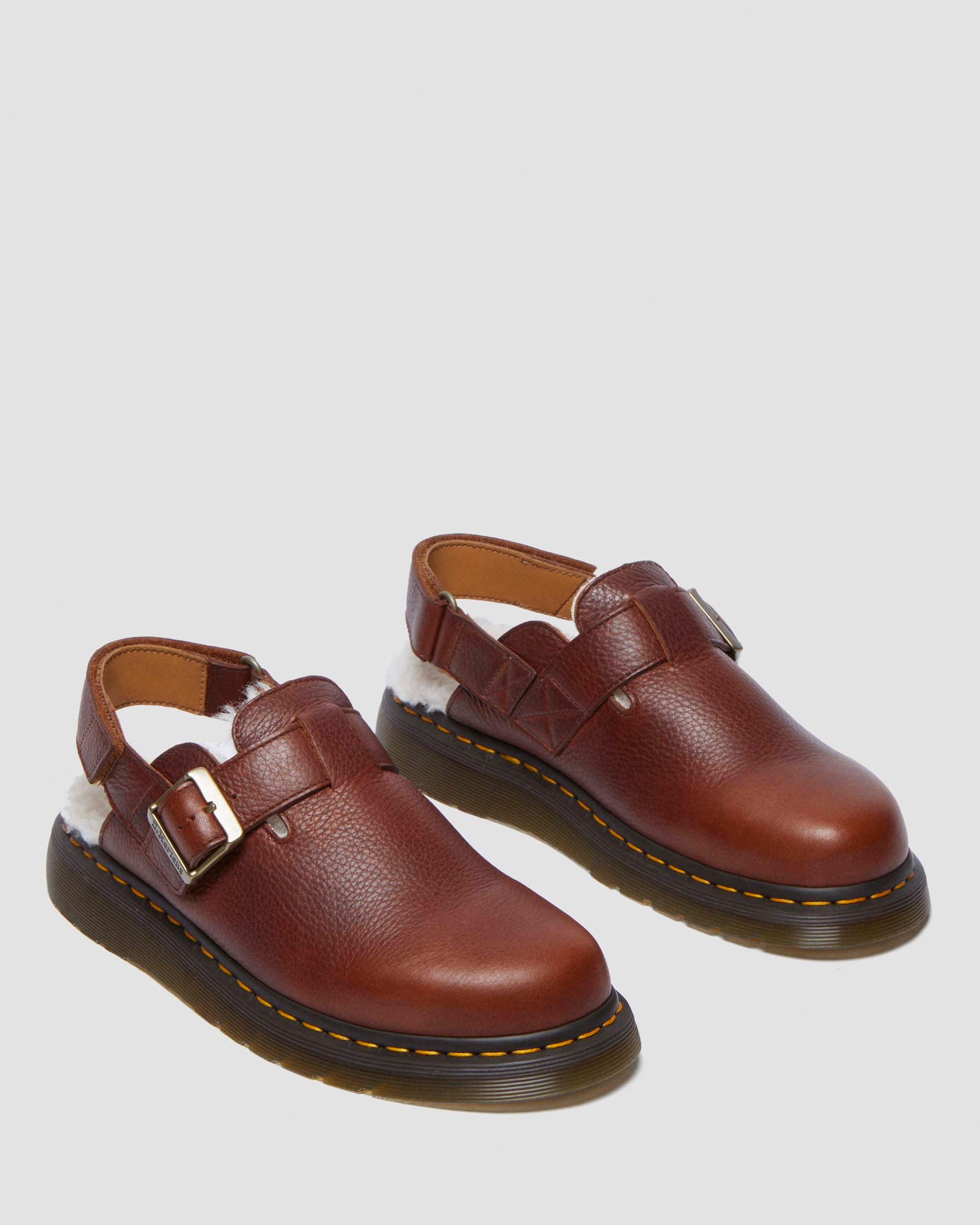 Jorge II Ambassador Faux Fur Lined Slingback Mules | Dr. Martens