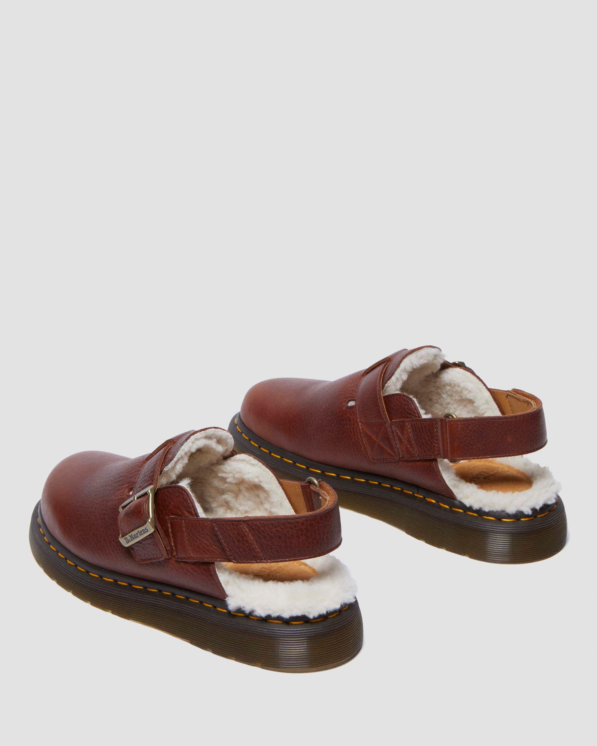Jorge II Ambassador Faux Fur Lined Slingback Mules | Dr. Martens