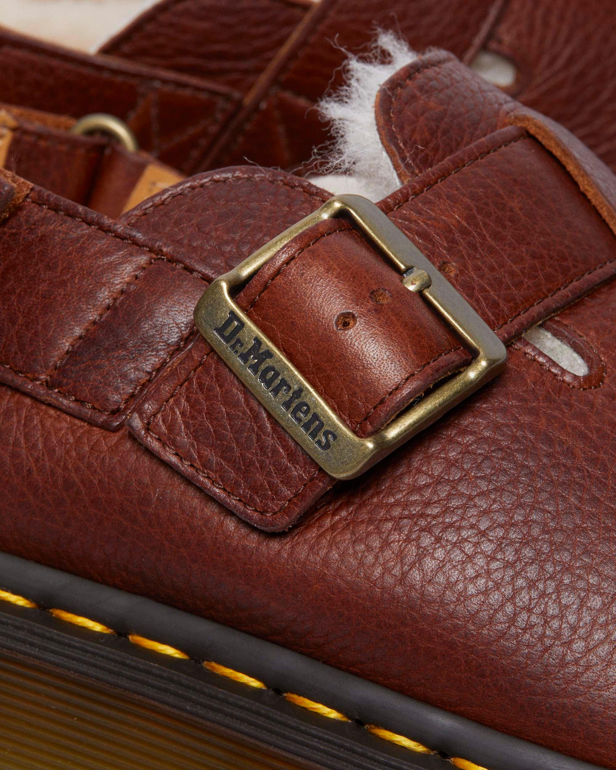 Jorge II Ambassador Faux Fur Lined Slingback Mules | Dr. Martens