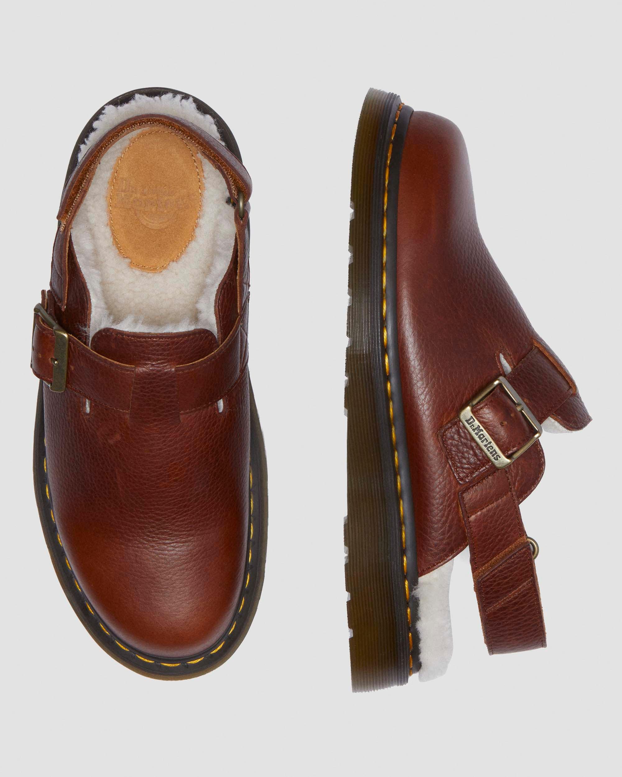 Jorge II Ambassador Faux Fur Lined Slingback Mules | Dr. Martens
