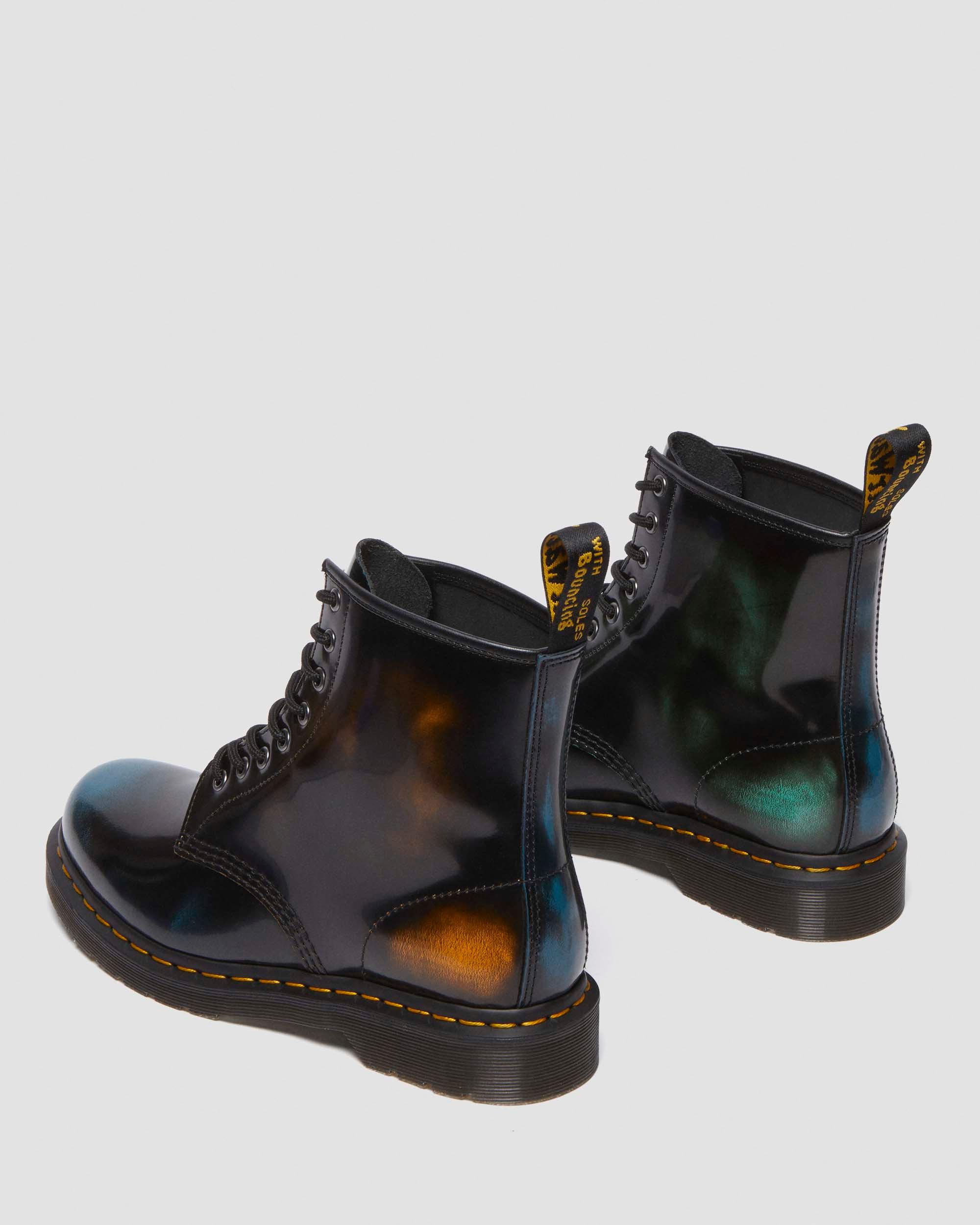 1460 Brush Off Leather Lace Up Boots in Multi