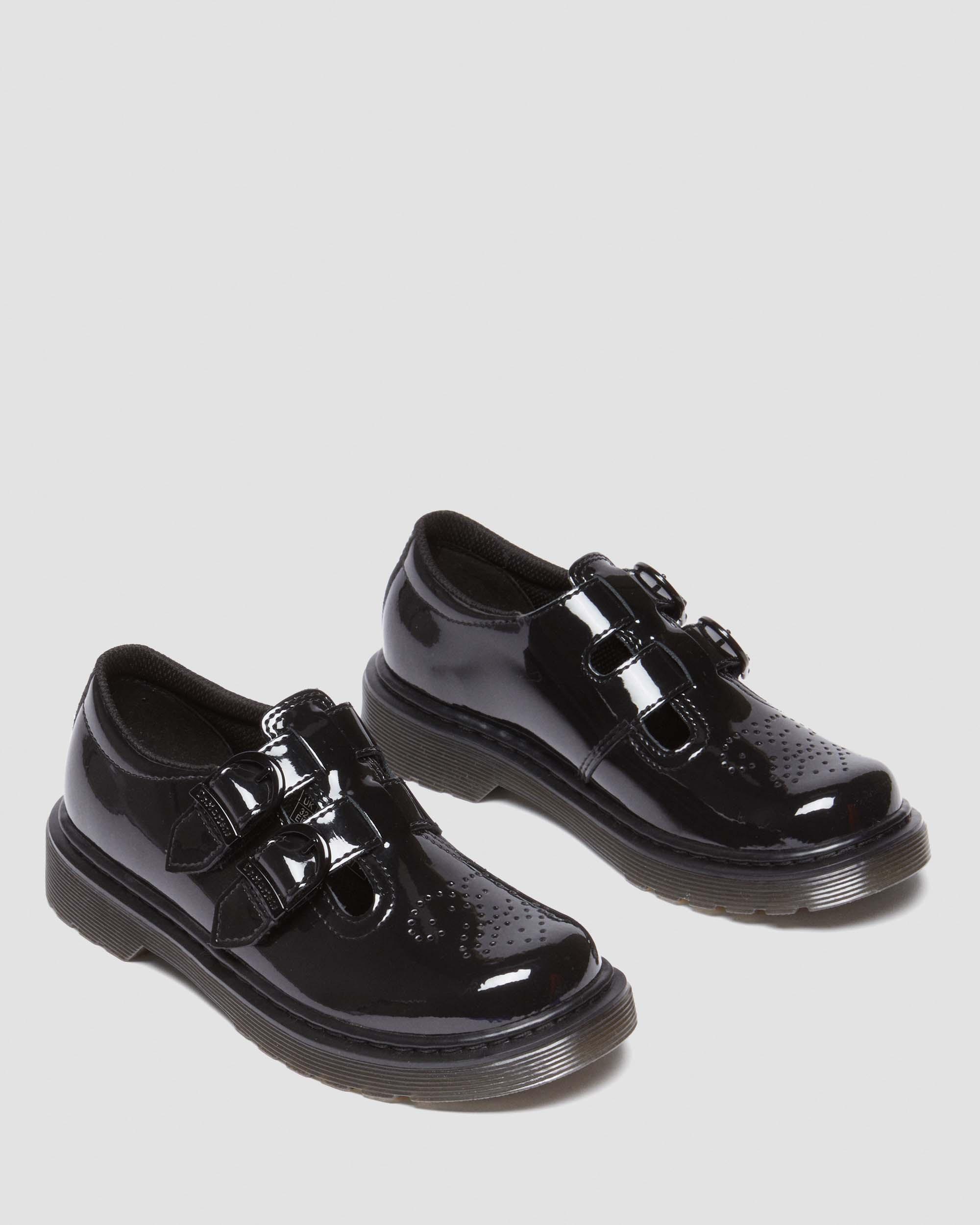 Junior 8065 Patent Leather Mary Jane Shoes in Black