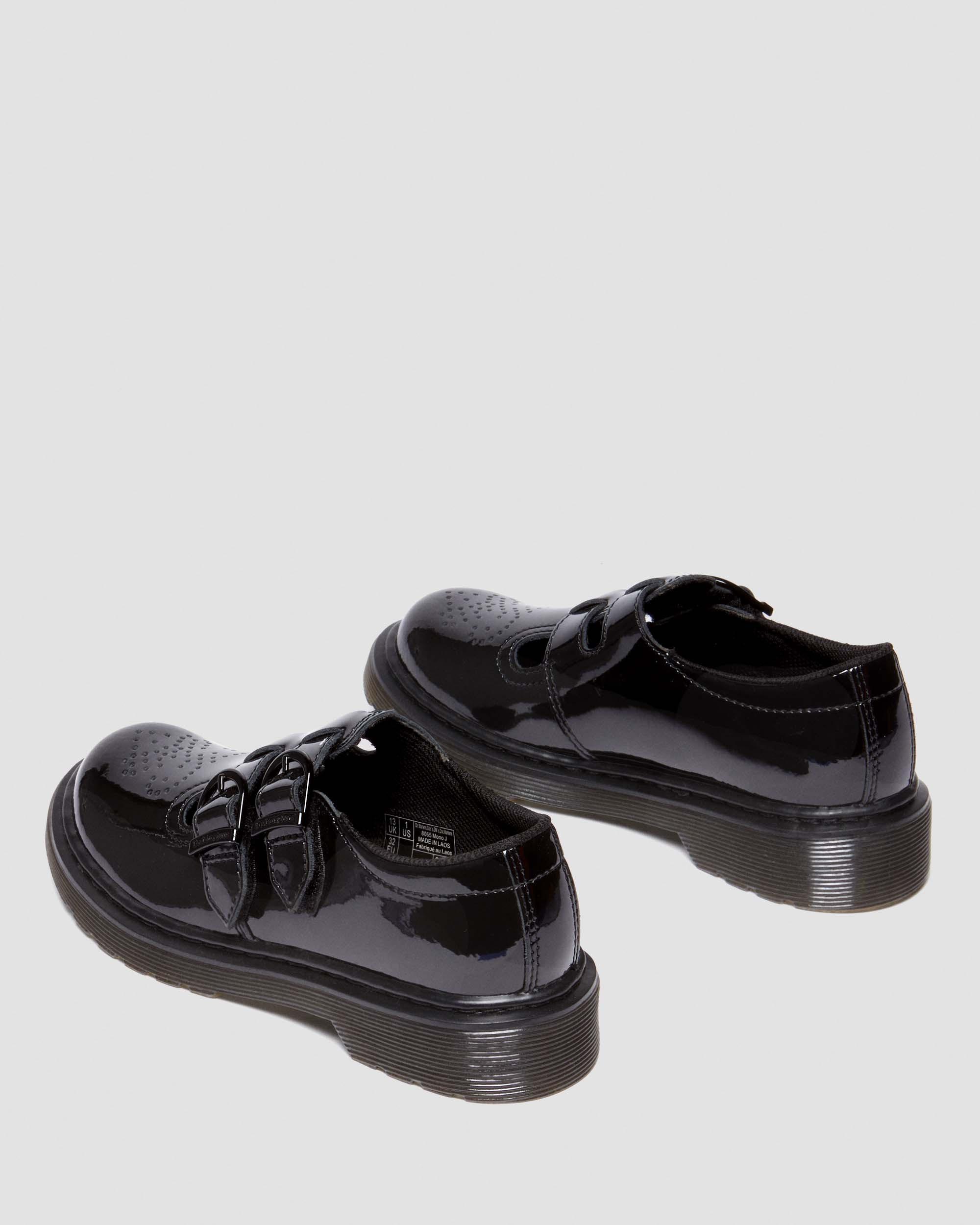 Junior 8065 Patent Leather Mary Jane Shoes in Black