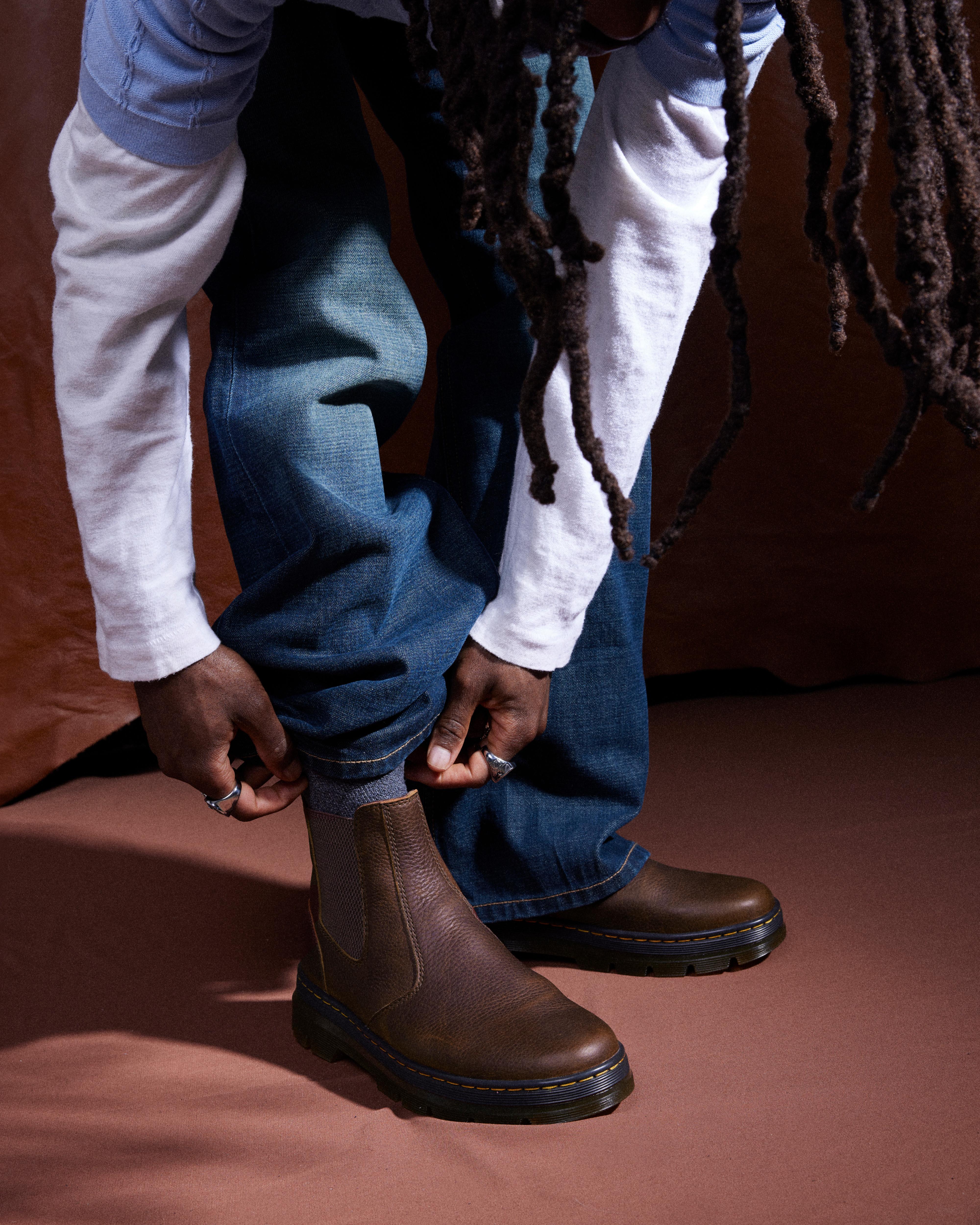 Embury Ambassador Leather Chelsea Boot in Cashew | Dr. Martens display picture 1