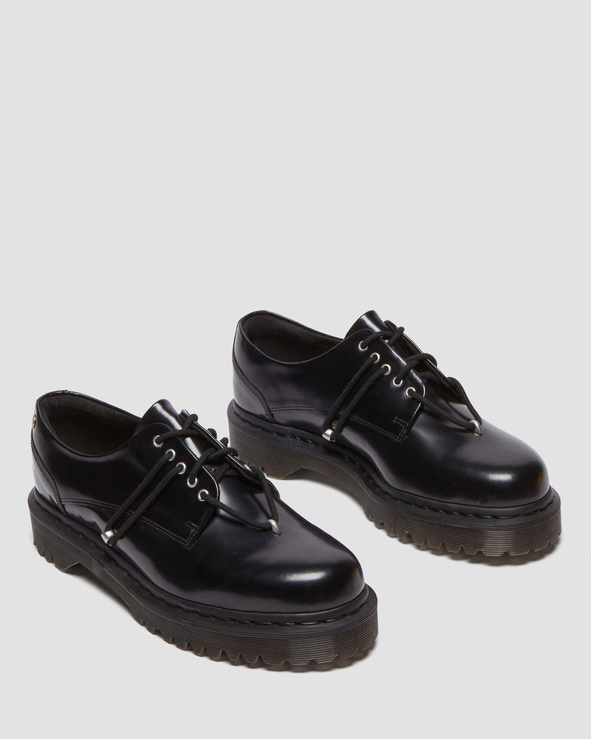 Shop Dr. Martens' Zeffir 5-ösen Leder Bex Schuhe In Black