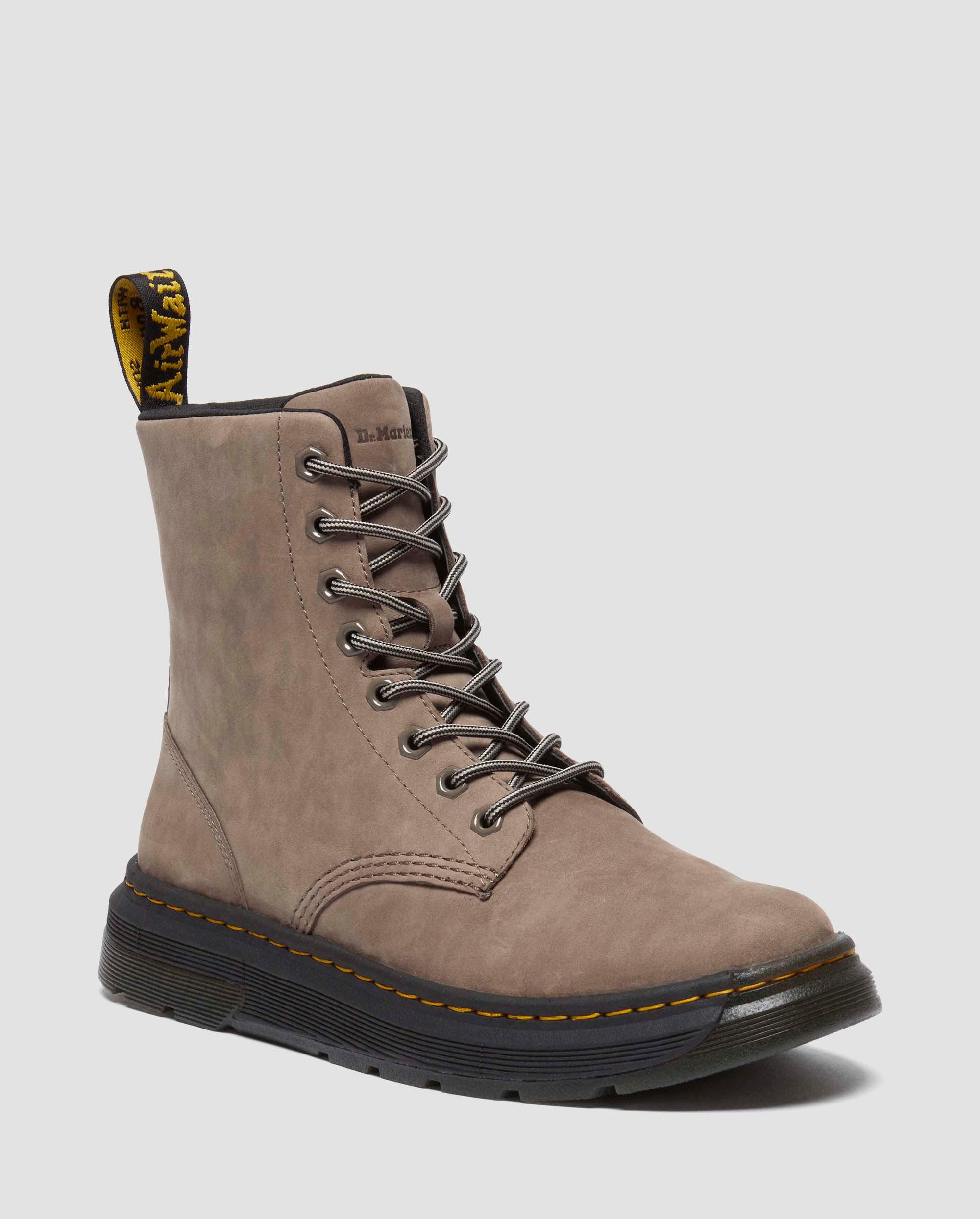 Shop Dr. Martens' Crewson Buck Schnürstiefel In Braun